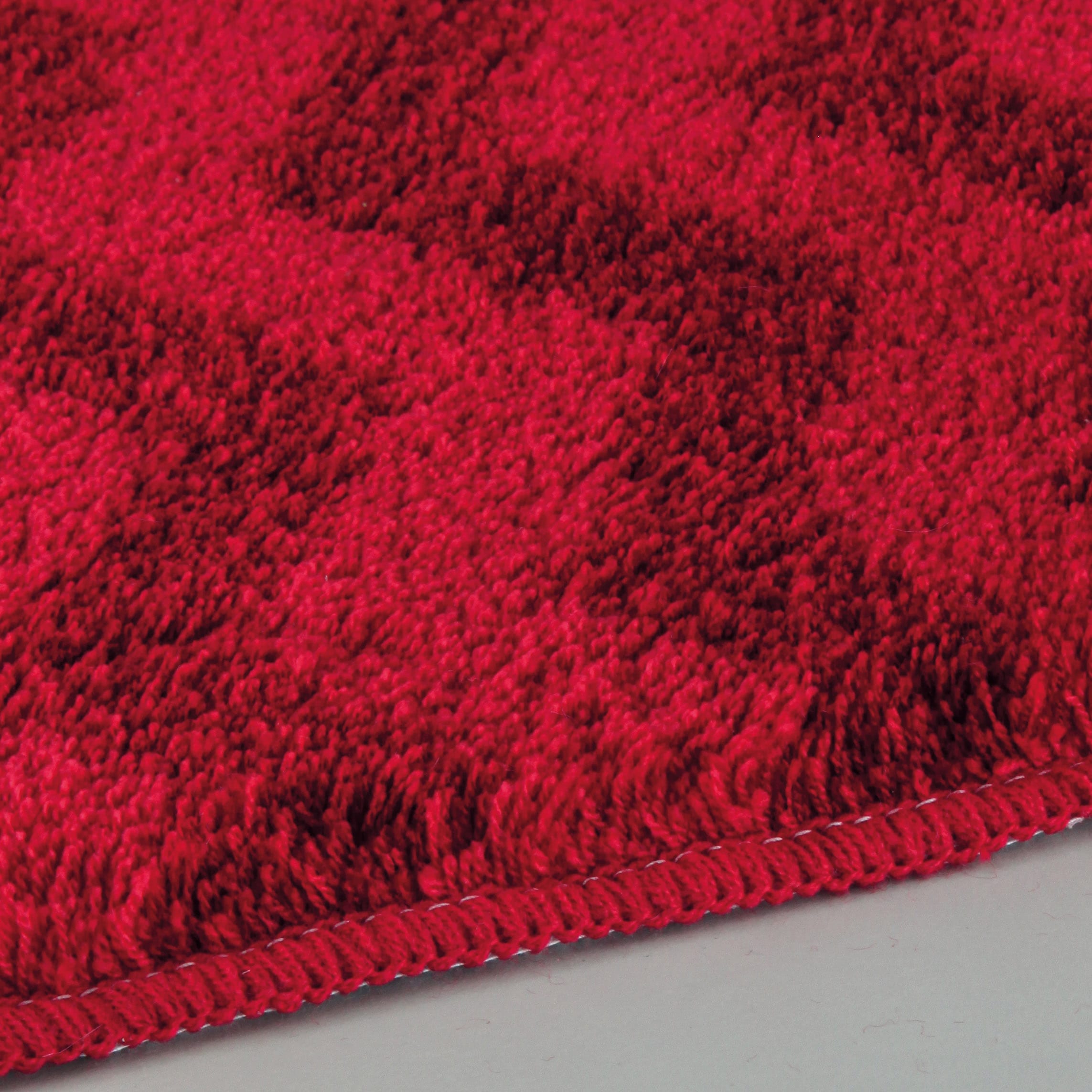 Kleine Wolke Badematte »»Zack«« Höhe 20 mm rutschhemmend beschichtet fußbodenheizungsgeeignet Badteppich, modernes Zickzack Design, Ton in Ton