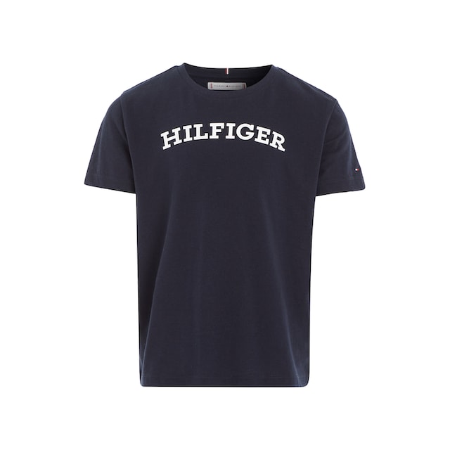 Tommy Hilfiger T-Shirt »MONOTYPE TEE S/S«, mit modischem Hilfiger- Logoschriftzug auf der Brust online bestellen