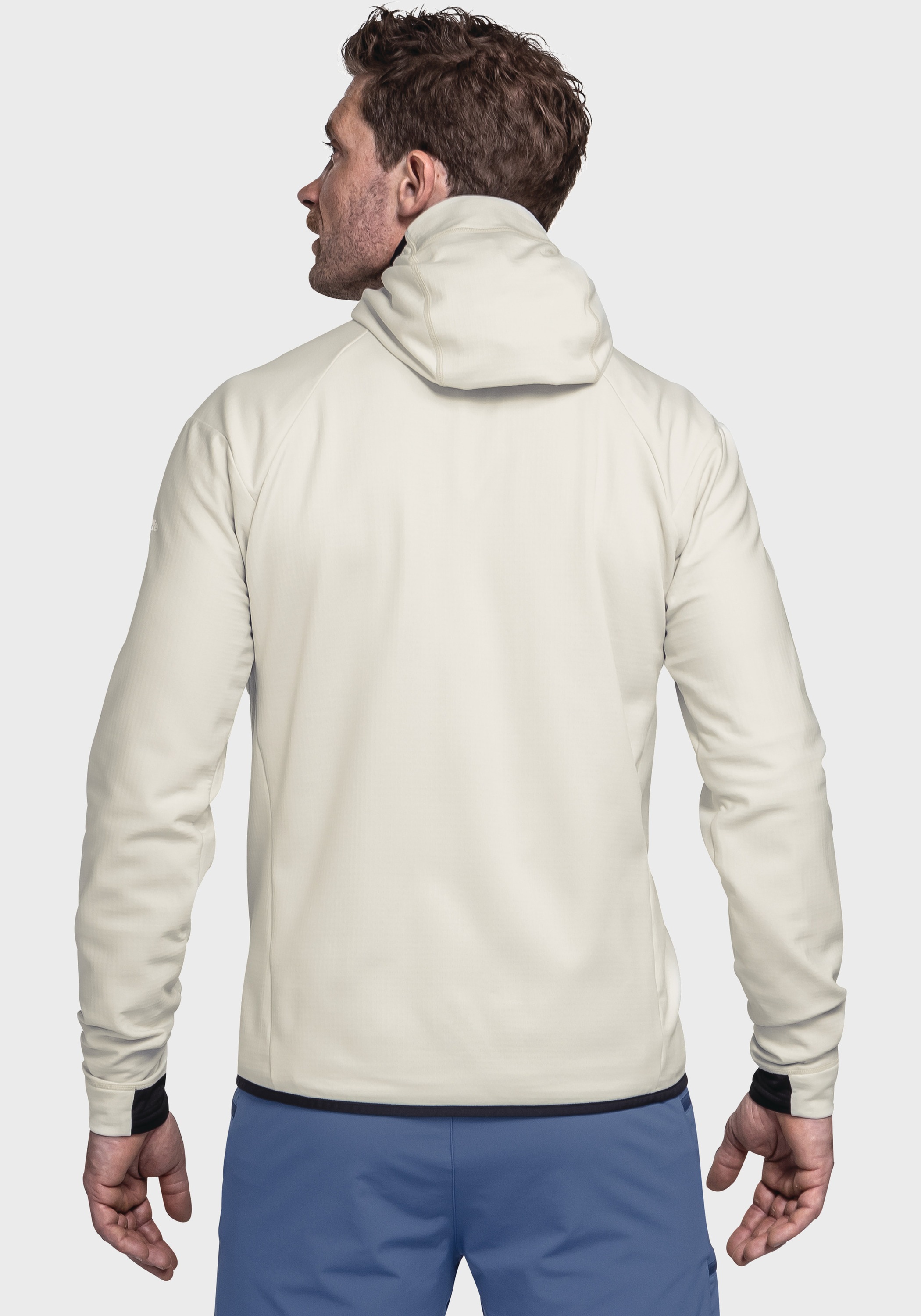 Schöffel Fleecejacke »Mountain Fleece Hoody Style Blaueis MNS«, mit Kapuze