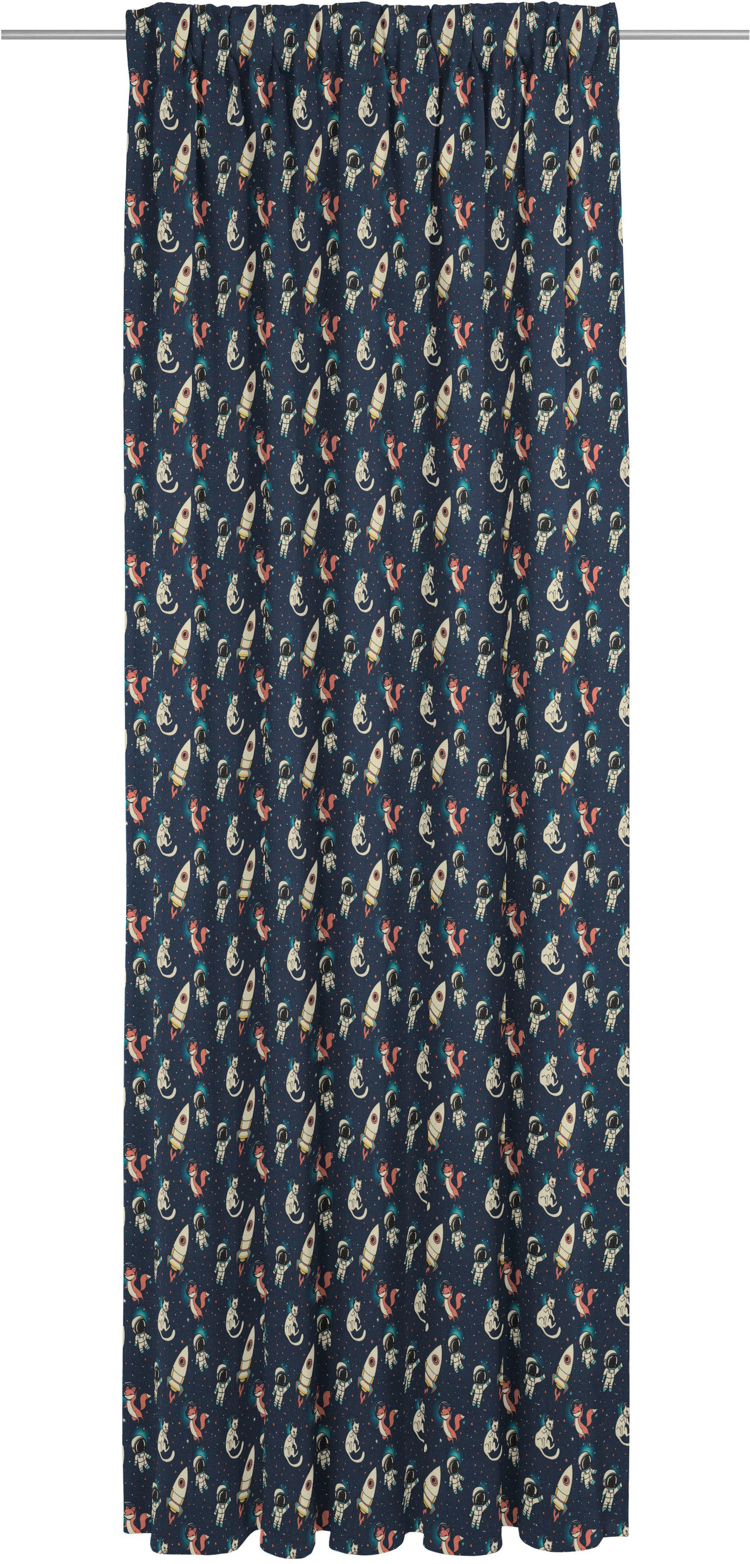 Adam Vorhang »Space« Multifunktionsband 1 Stk. tlg. aus 100% Bio-Baumwolle günstig online kaufen