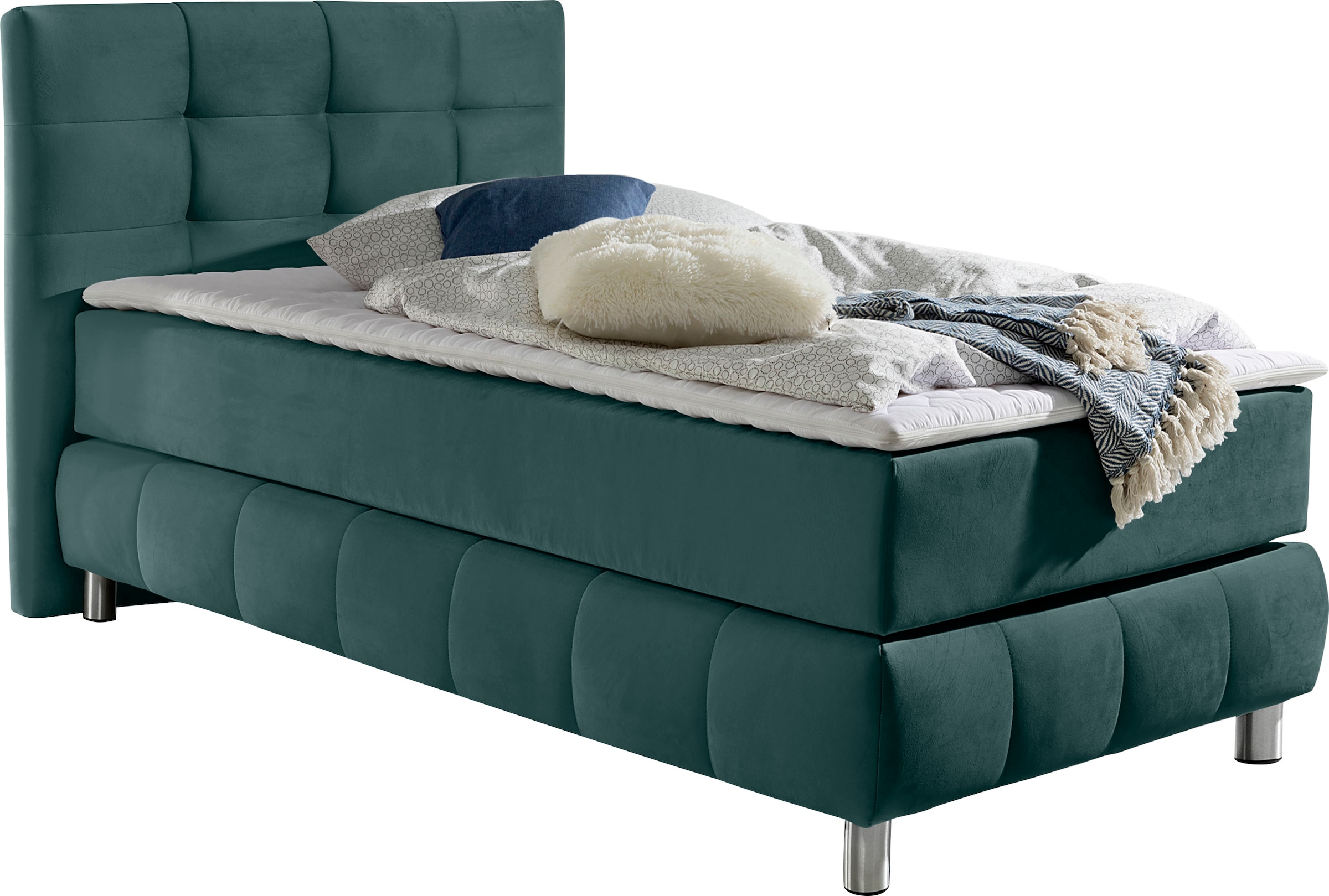 andas Boxspringbett »Salo« incl. Topper, 6 Breiten, 2 Härtegrade, TFK auch in Härtegrad 4