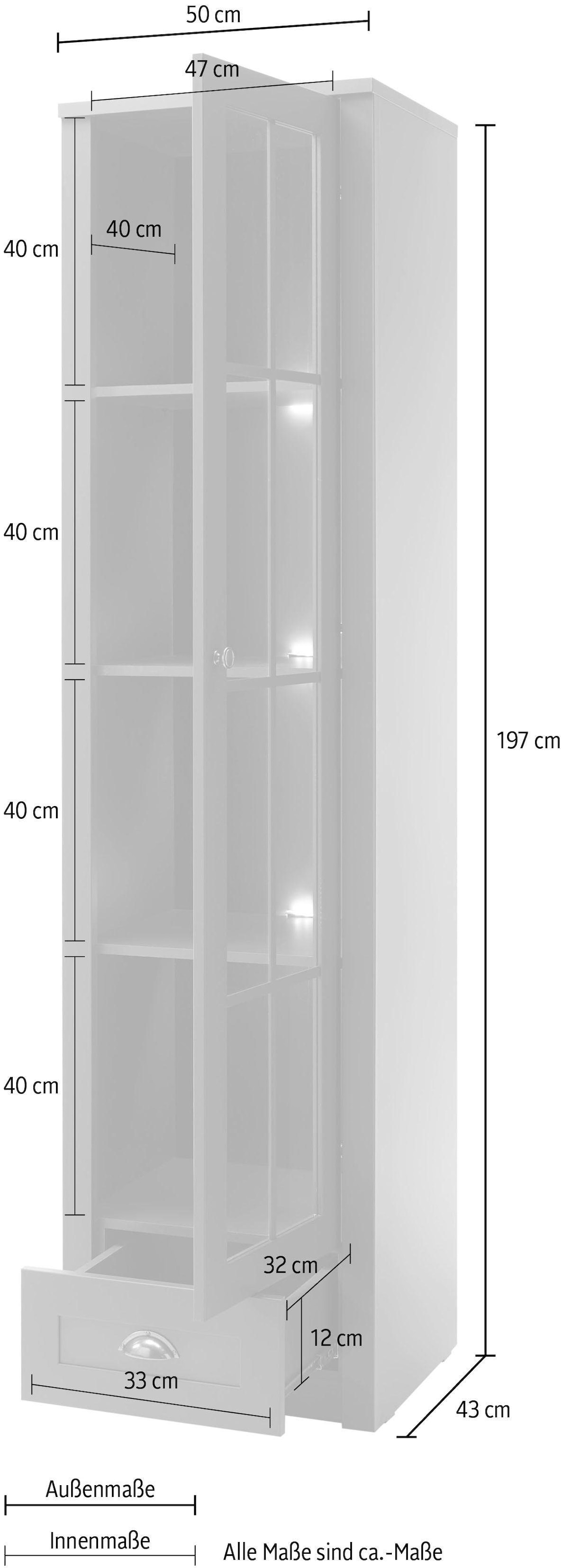 Home affaire Vitrine »Ascot«, cm kaufen Höhe 197 online