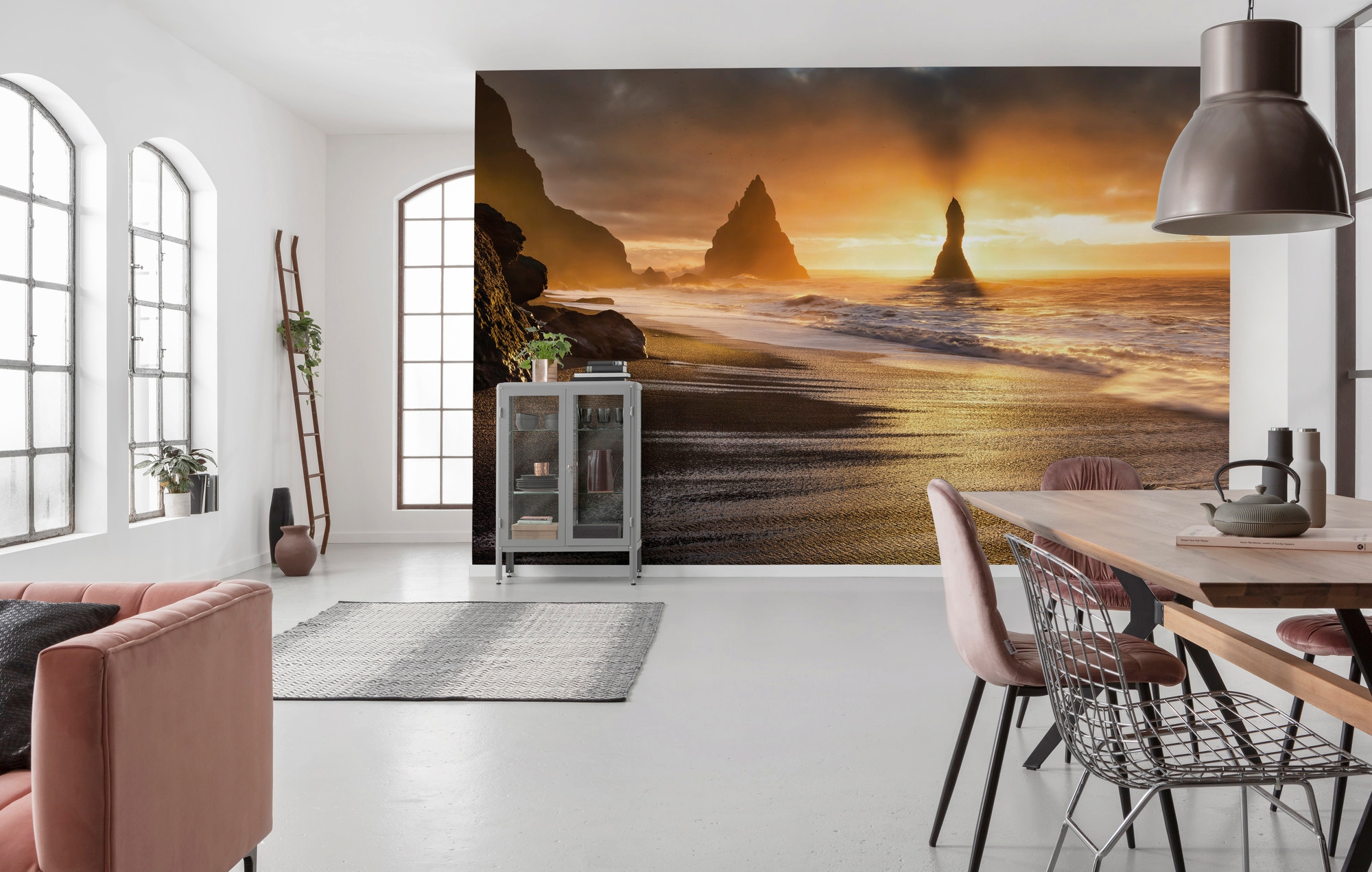 Komar Vliestapete »Digitaldruck Vlies -  Red Planet - Größe 450 x 280 cm« bedruckt glatt Wohnzimmer, Schlafzimmer
