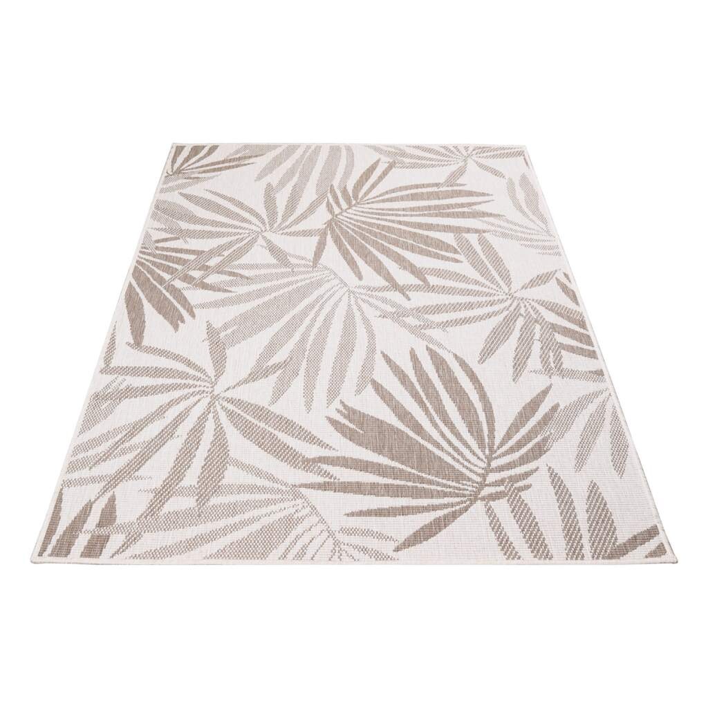 Carpet City Outdoorteppich »DUO RUG 5771«, rechteckig, 5 mm Höhe, Wendeteppich Wetterfest In- & Outdoor, Balkon, Terrasse, Wohnzimmer