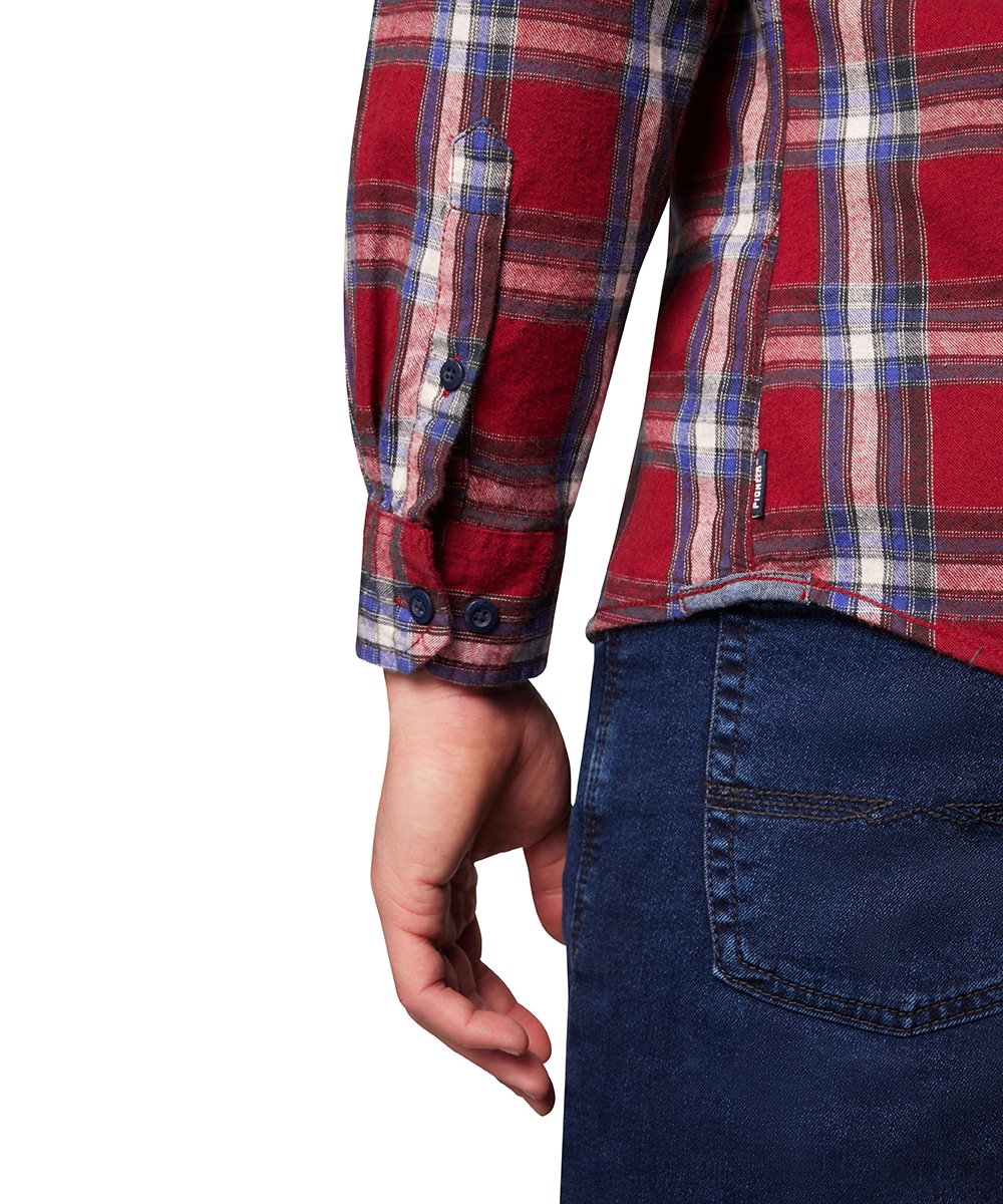 Pioneer Authentic Jeans Langarmhemd mit Brusttasche