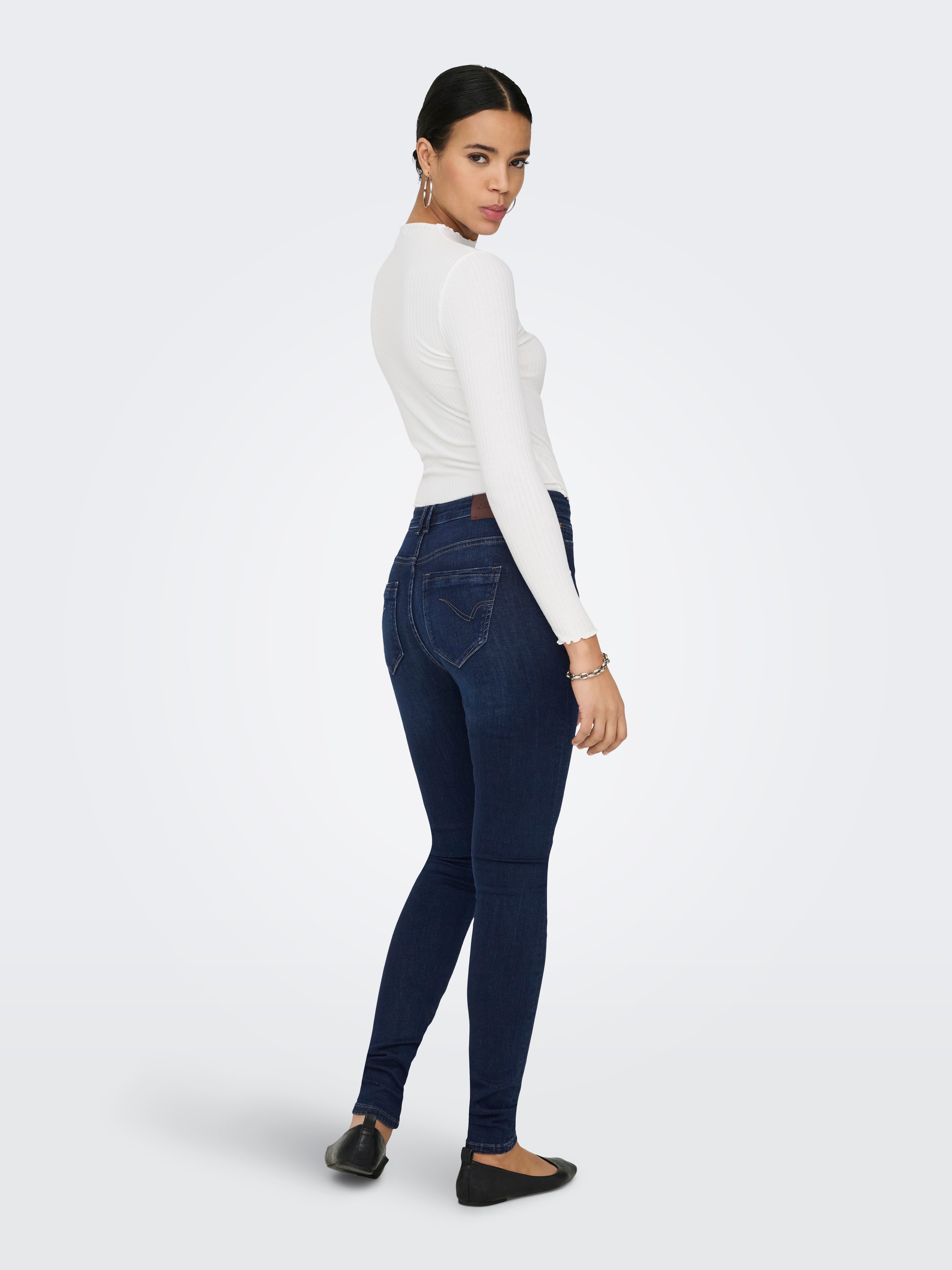 ONLY Skinny-fit-Jeans »ONLPAOLA HW SK DNM AZGZ878«