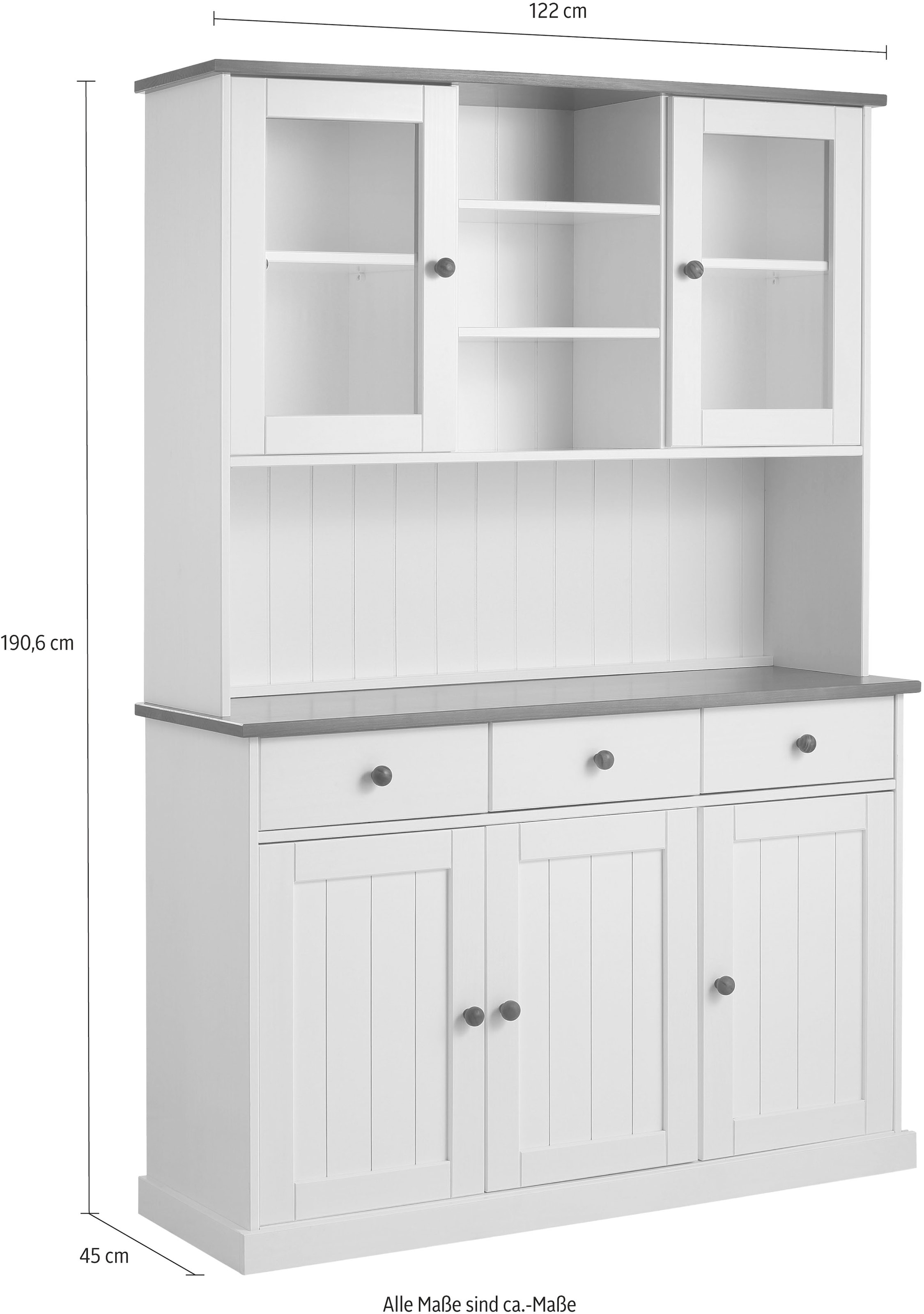 Inter Link Buffet »Westerland« Breite 131 cm