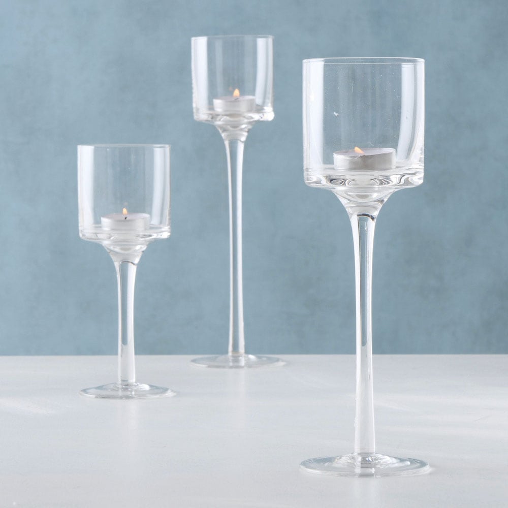 »Arosa«, aus (Set, unterschiedlichen bestellen BOLTZE online Glas, St.), Größen 3 in Windlicht