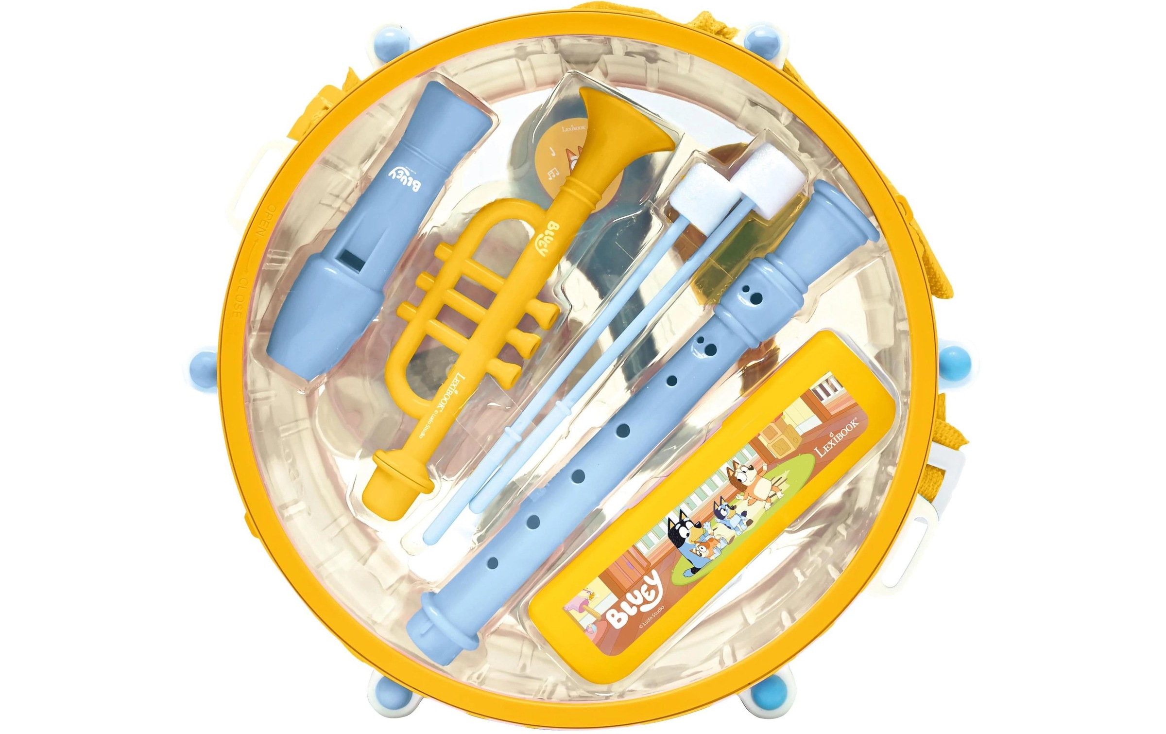 Lexibook® Spielzeug-Musikinstrument »Musikset Bluey 7-teilig«