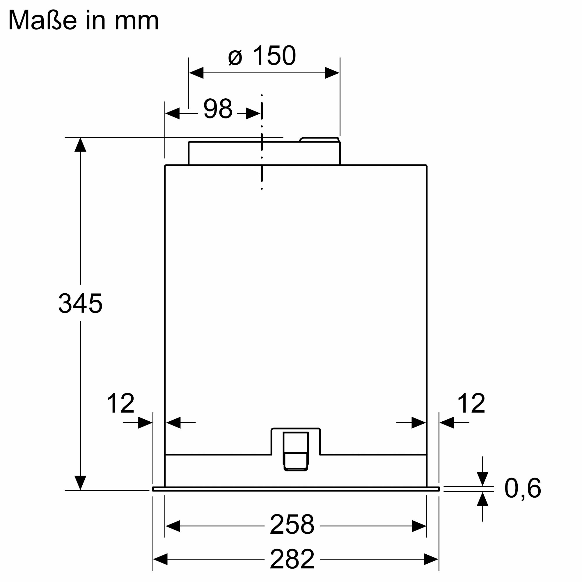 SIEMENS Lüfterbaustein »LB56NAC50«, Serie iQ500
