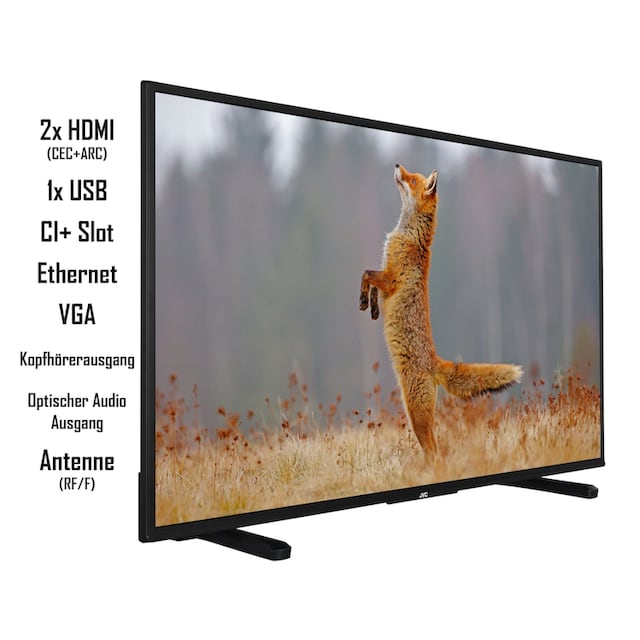 JVC LED-Fernseher »LT-55VU2255«, 139 cm/55 Zoll, 4K Ultra HD, Smart-TV auf  Raten bestellen