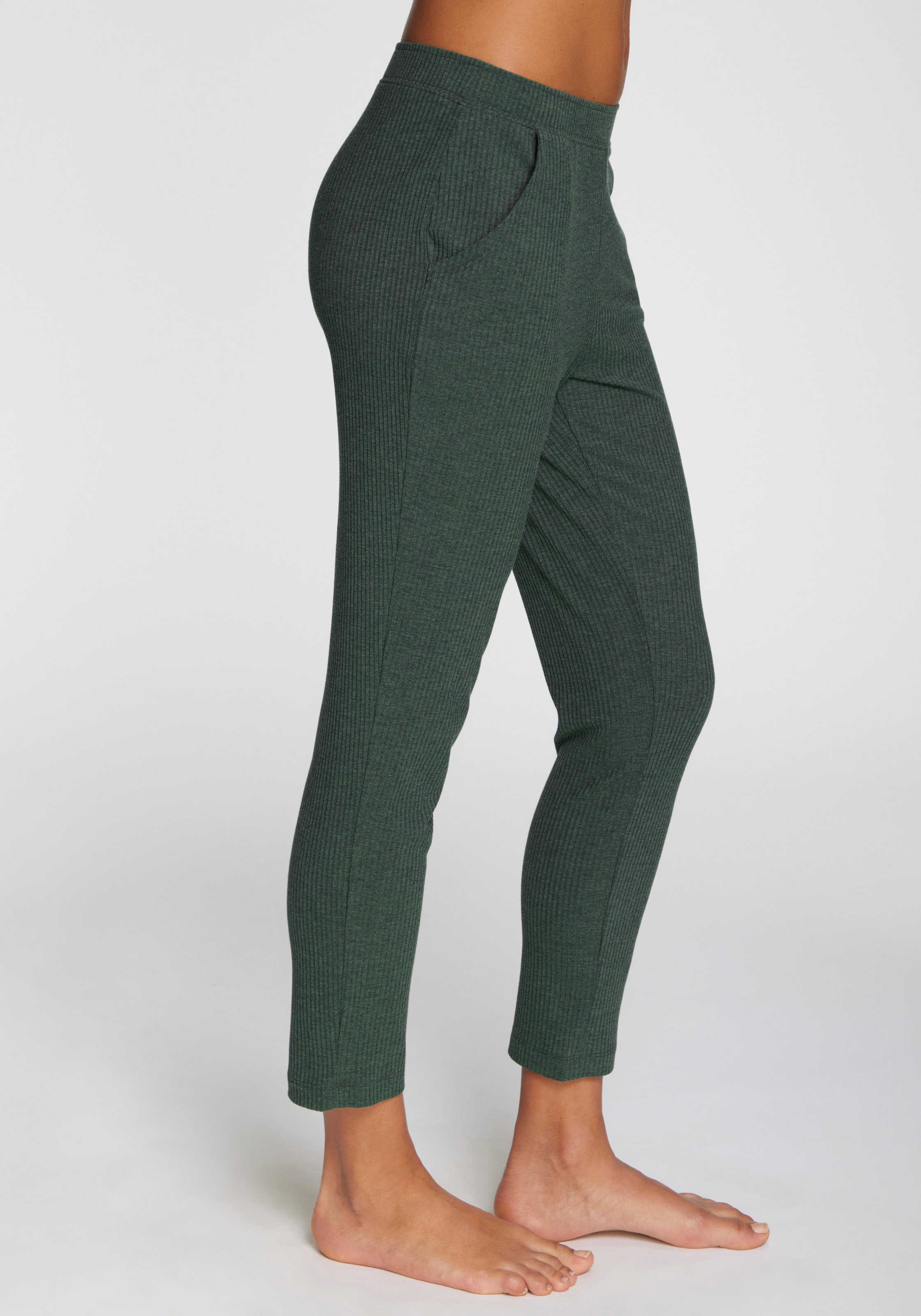 s.Oliver Pyjamahose  aus weicher Rippqualität