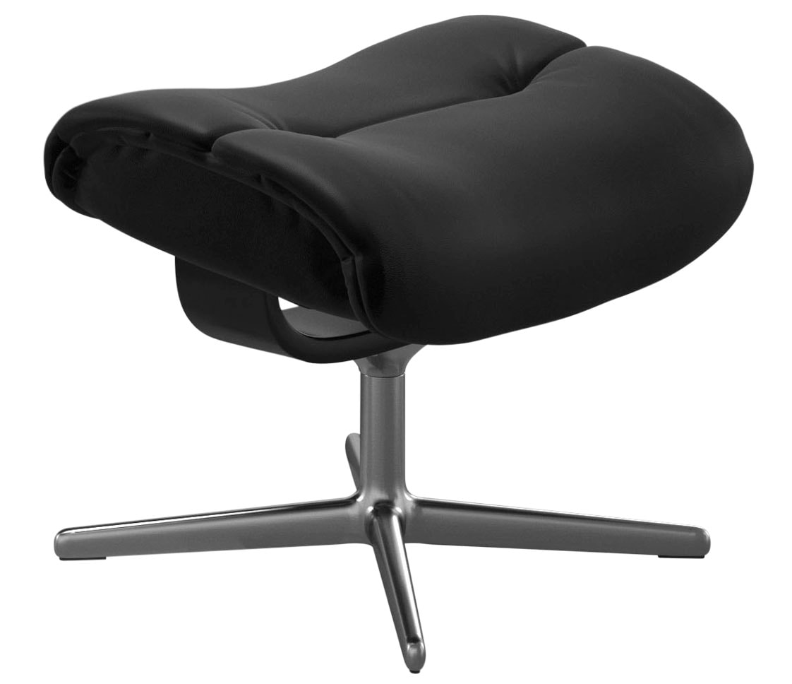 Stressless® Fußhocker »Sunrise«, mit Cross Base, Größe S, M & L, Holzakzent Schwarz