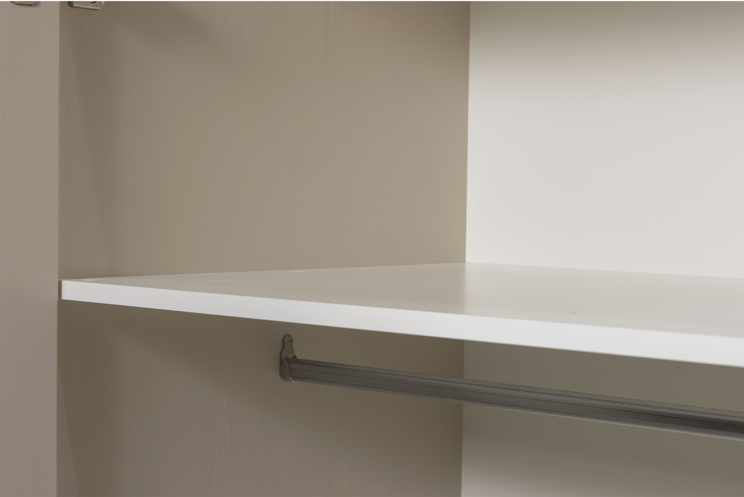 WOOOD Kleiderschrank »Connect Garderobenschrank, Mehrzweckschrank  mit Schubkästen« 2-türiger Kleiderschrank Connect aus FSC-Kiefer, modular & praktisch