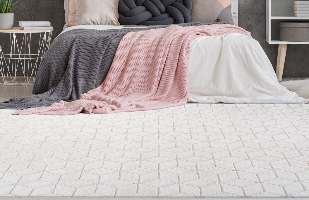 my home Teppich »Conni«, rechteckig, 20 mm Höhe, retro, Wohnzimmer günstig online kaufen