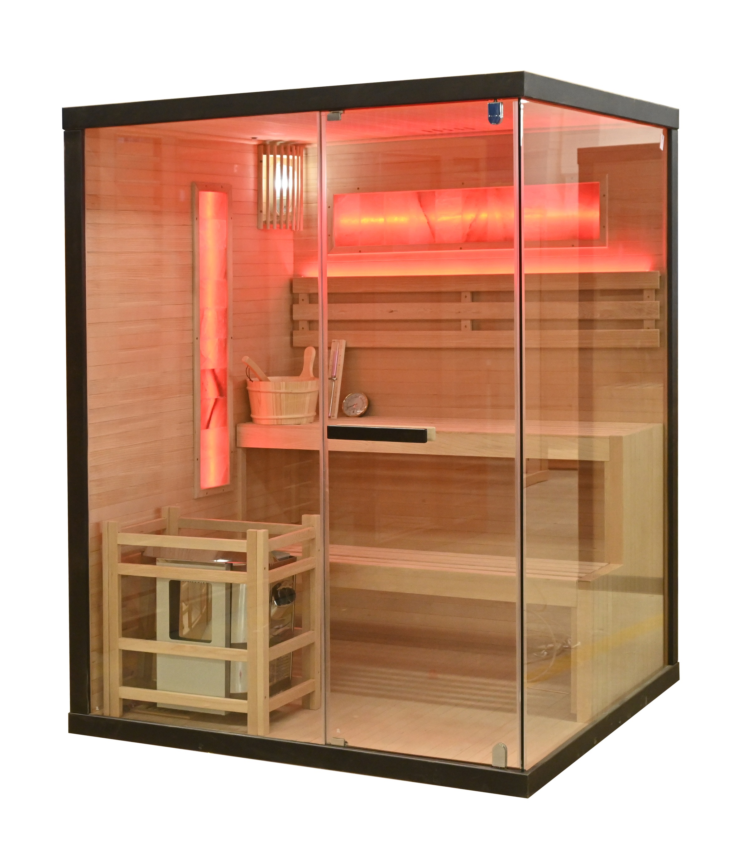 Sanotechnik Sauna »LUXOR 2« inkl. Salzsteine und Saunaofen günstig online kaufen