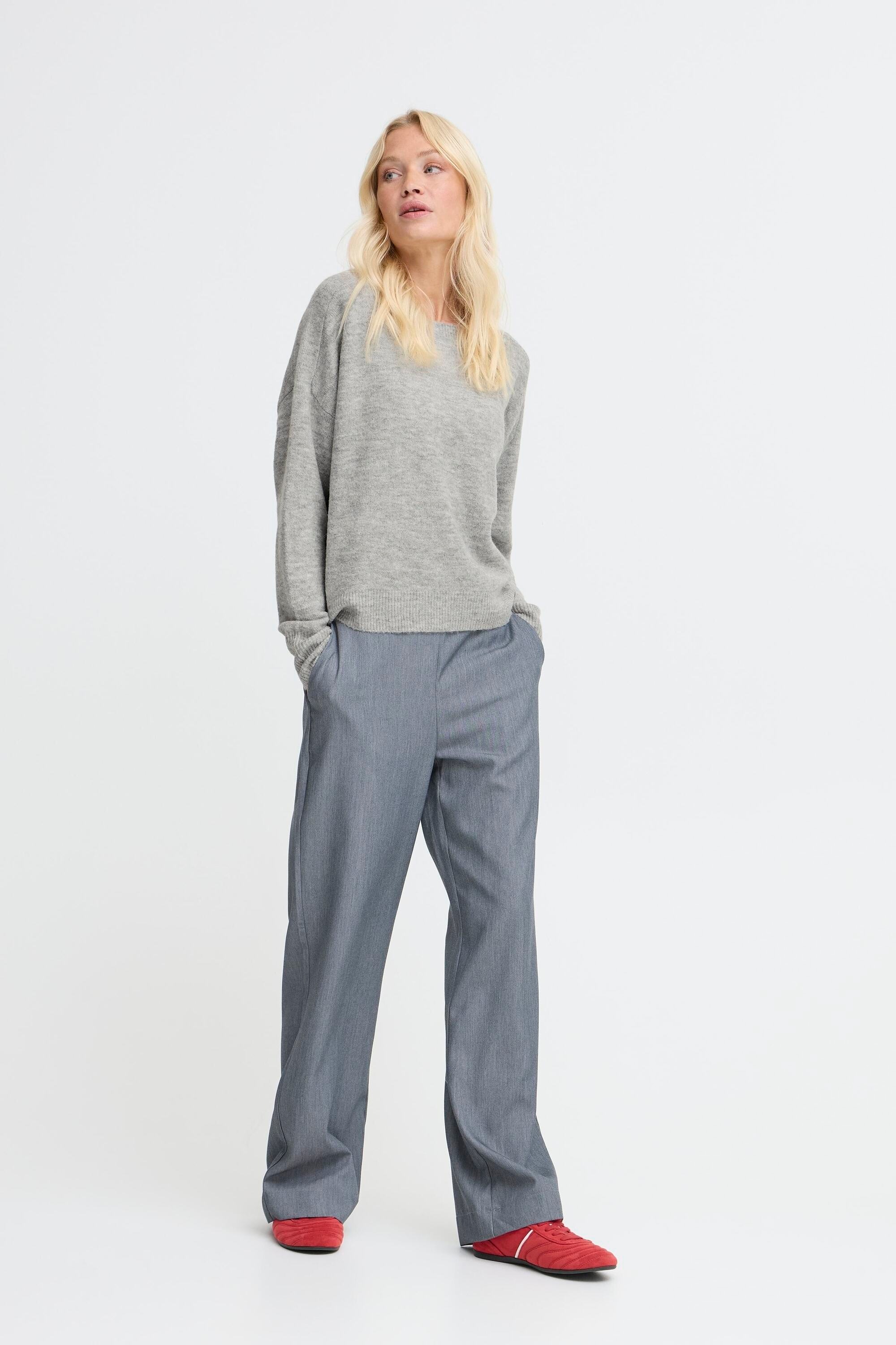 b.young Strickpullover »Langarm BYMONNA«