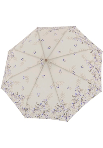 doppler® Taschenregenschirm »nature Mini, eden«, aus recyceltem Material mit Griff aus... kaufen