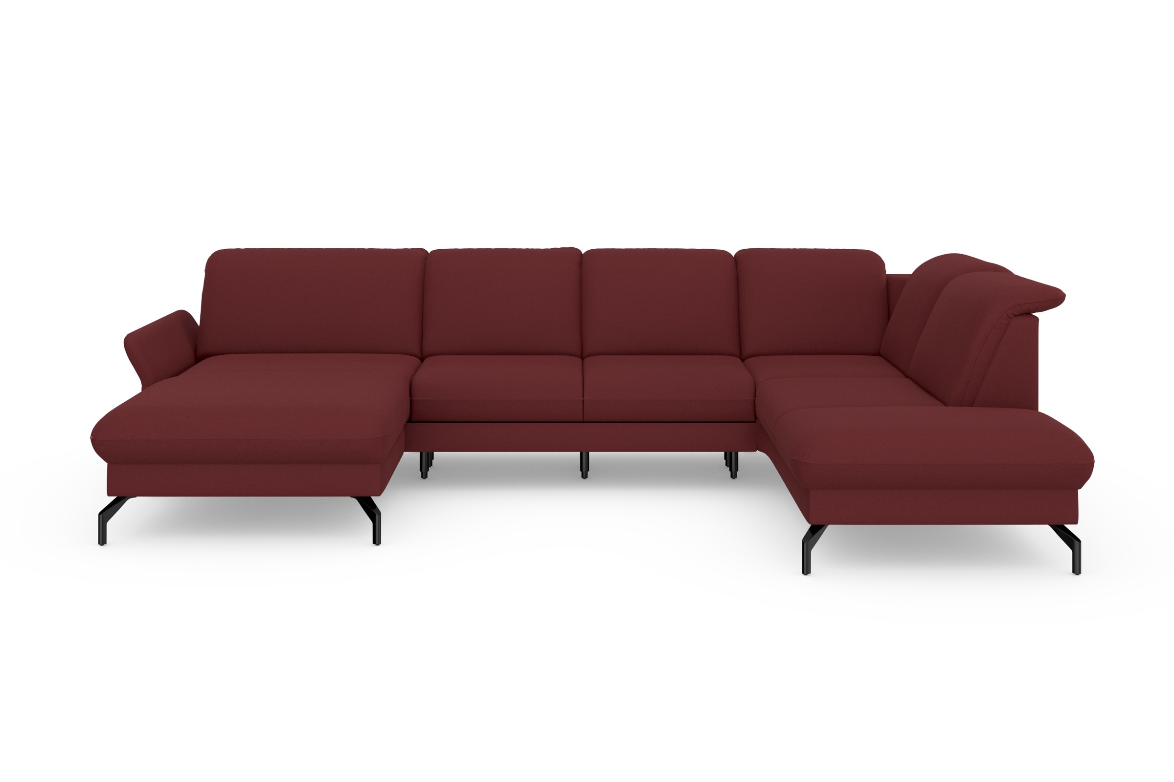 sit&more Wohnlandschaft »Fashion U-Form« wahlweise mit Kopfteilverstellung, günstig online kaufen