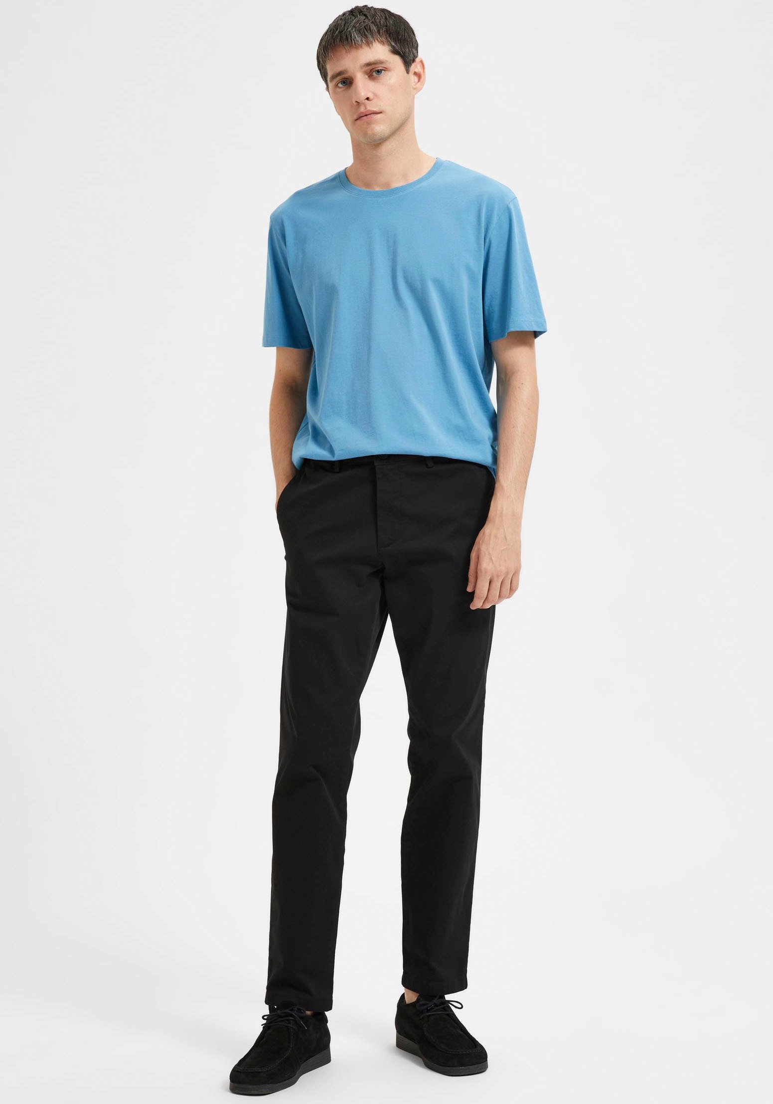 SELECTED HOMME Chinohose »SLH175-SLIM NEW MILES FLEX PANT NOOS«