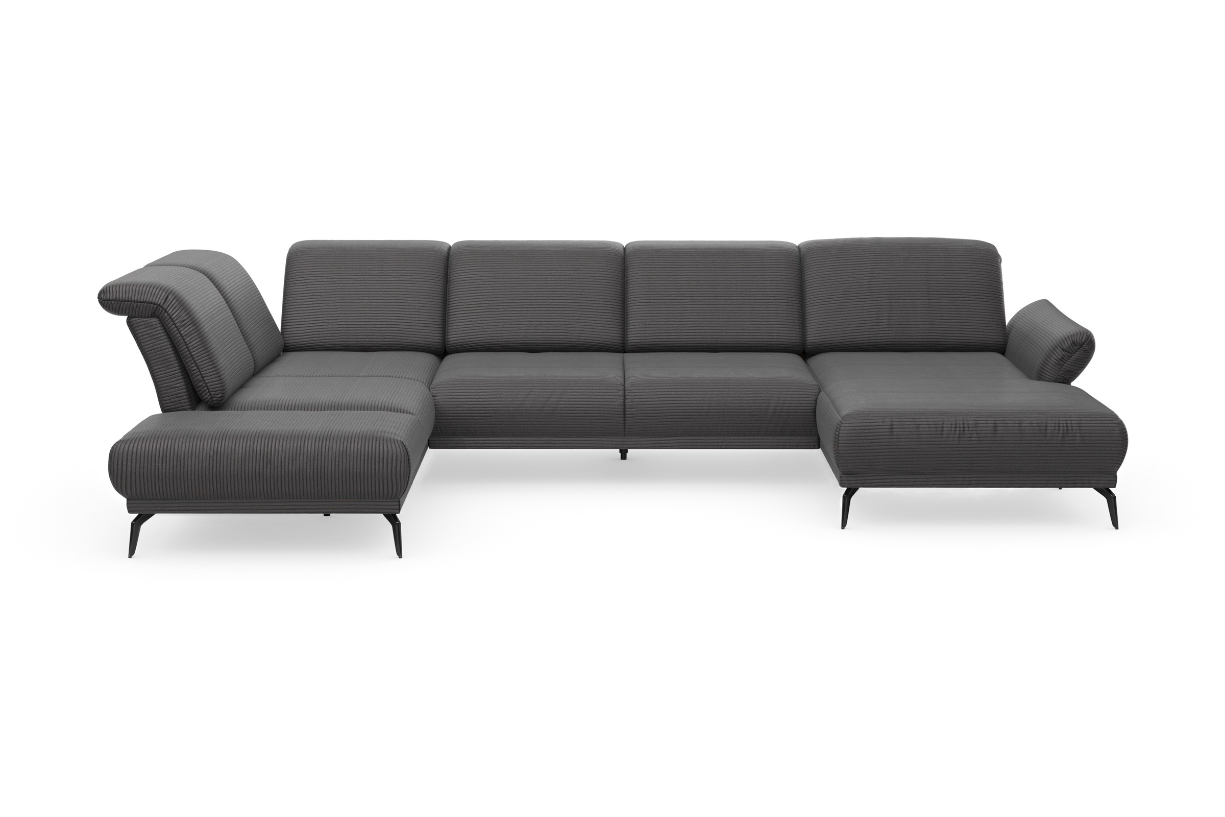 sit&more Wohnlandschaft »Coco U-Form« Sitztiefen-, Arm- und Kopfteilverstel günstig online kaufen