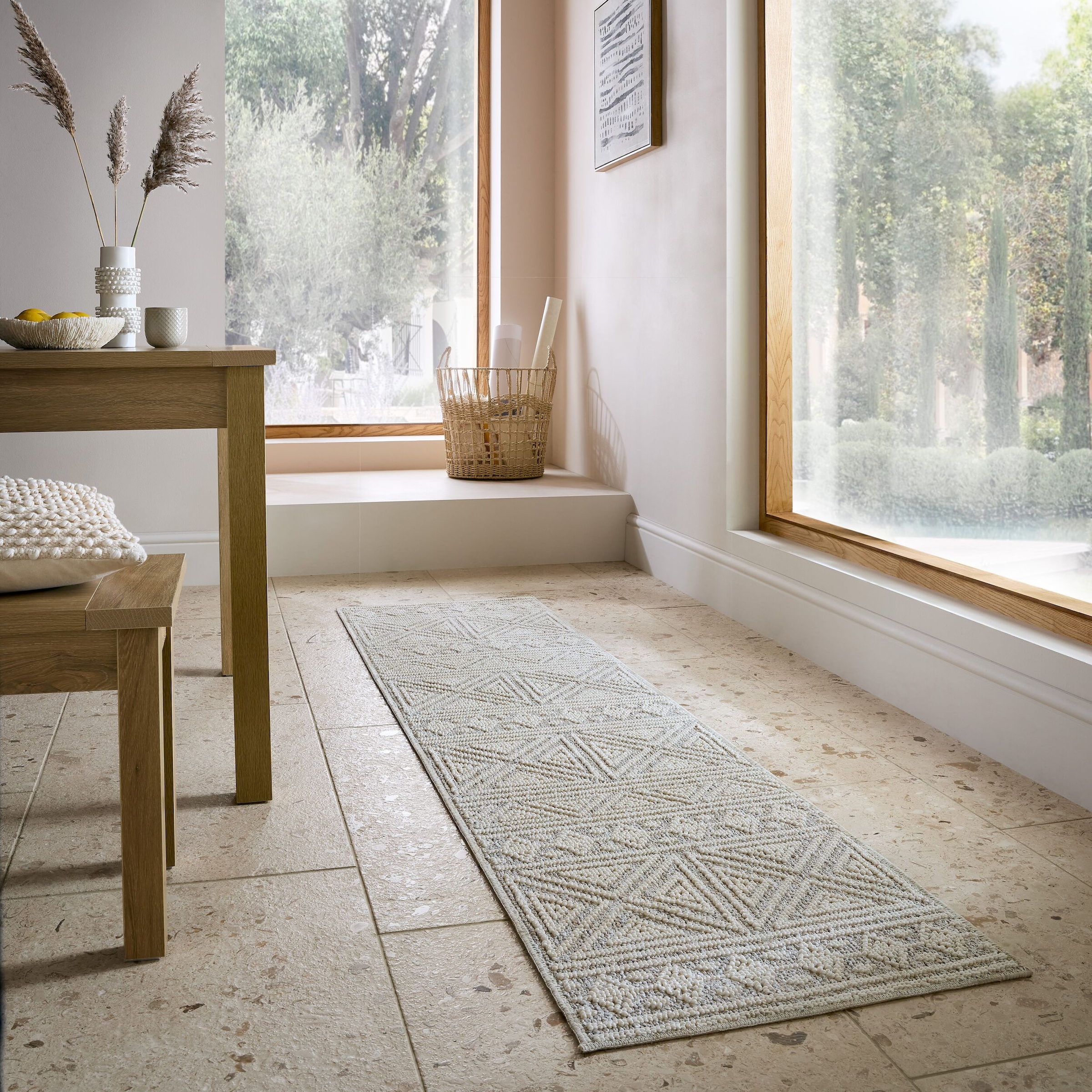 FLAIR RUGS Teppich »Lucia«, rechteckig, 9 mm Höhe, waschbar, aus recyceltem günstig online kaufen