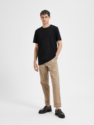 SELECTED HOMME Rundhalsshirt »SLHASPEN SS O-NECK TEE NOOS«