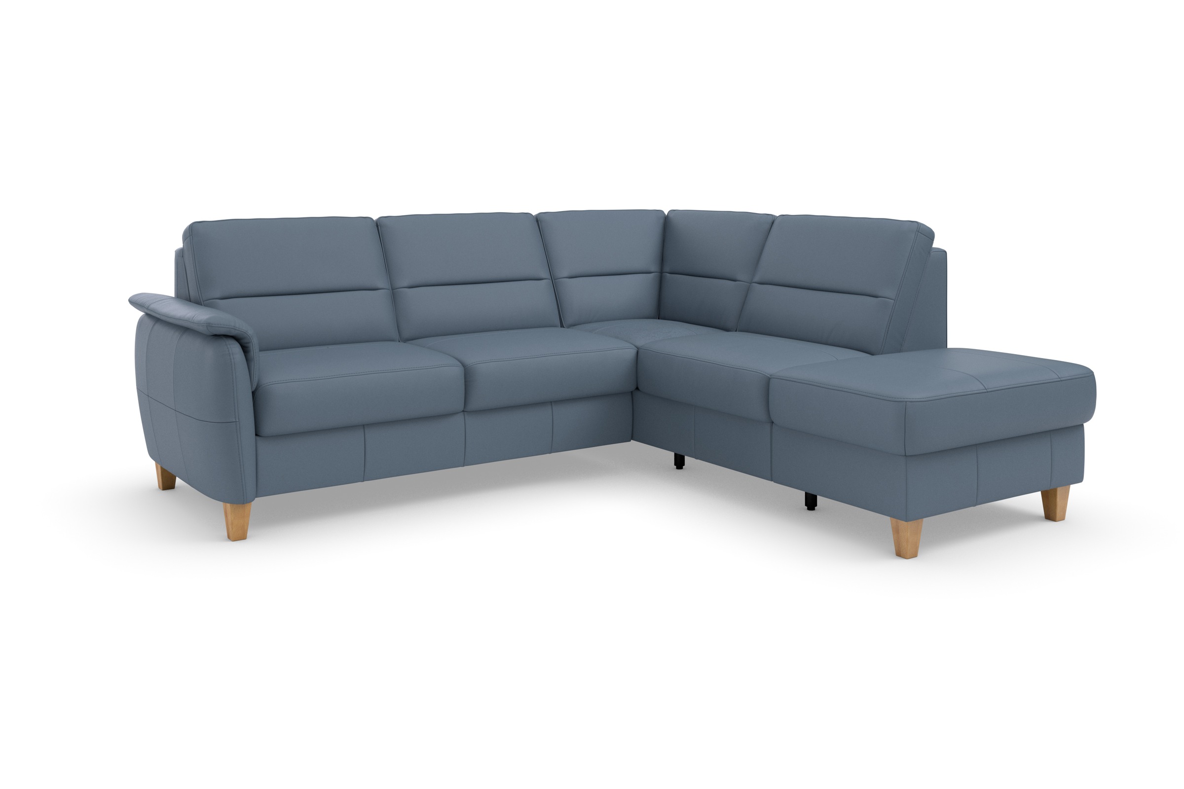 Home affaire Ecksofa »Palmera L-Form«, Federkern, wahlweise mit Bettfunktion und mit/ohne Stauraum