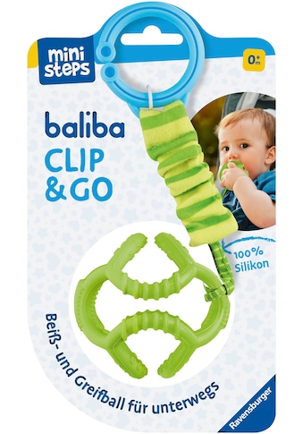 Greifspielzeug »baliba Clip & Go, grün«