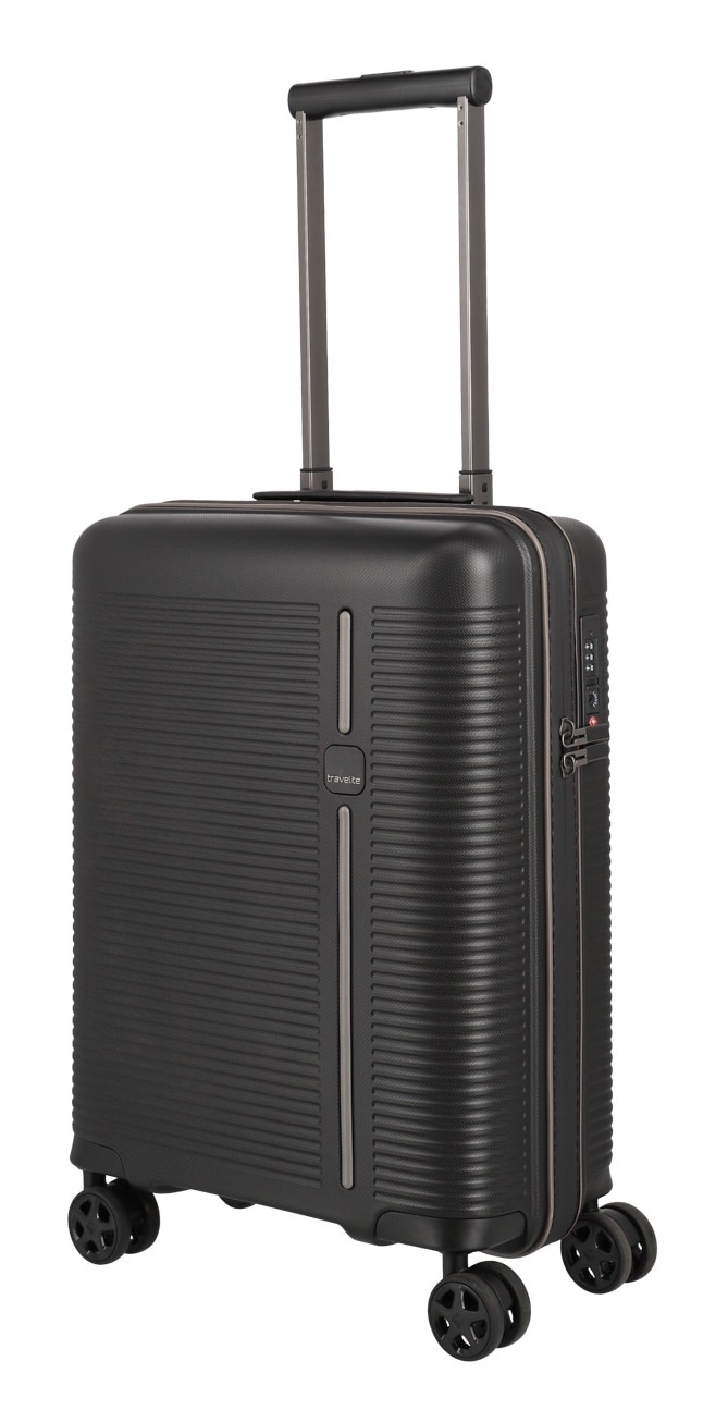 travelite Hartschalen-Trolley »ROOMER S«, 4 Rollen, Reisegepäck Hartschalen-Koffer TSA-Schloss Handgepäck