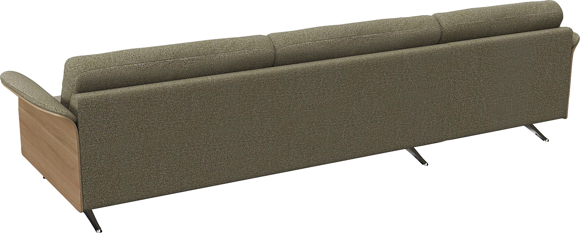 FLEXLUX Ecksofa »Glow, super bequem durch hochwertigem Sitzaufbau mit Federkern, L-Form«, Modernes skandinavisches Design