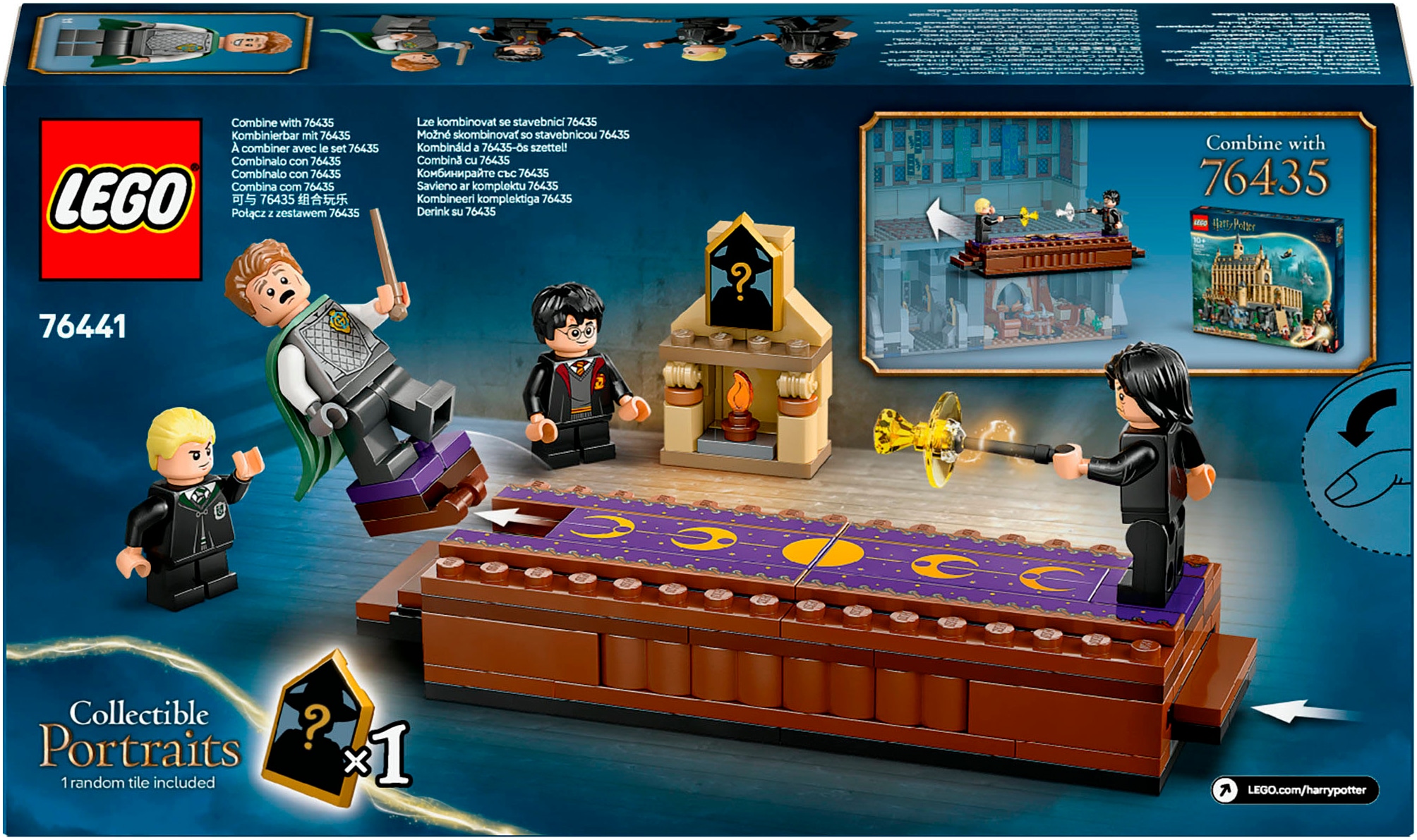 LEGO® Konstruktionsspielsteine »Schloss Hogwarts™: Duellierclub (76441), LEGO Harry Potter™«, (158 St.), Made in Europe
