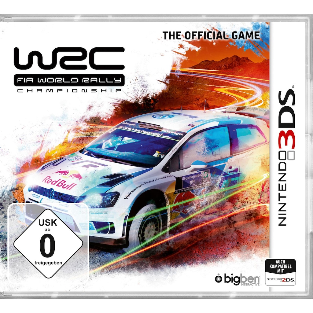 BigBen Spielesoftware »WRC FIA World Rally Championship«, Nintendo 3DS, Software Pyramide