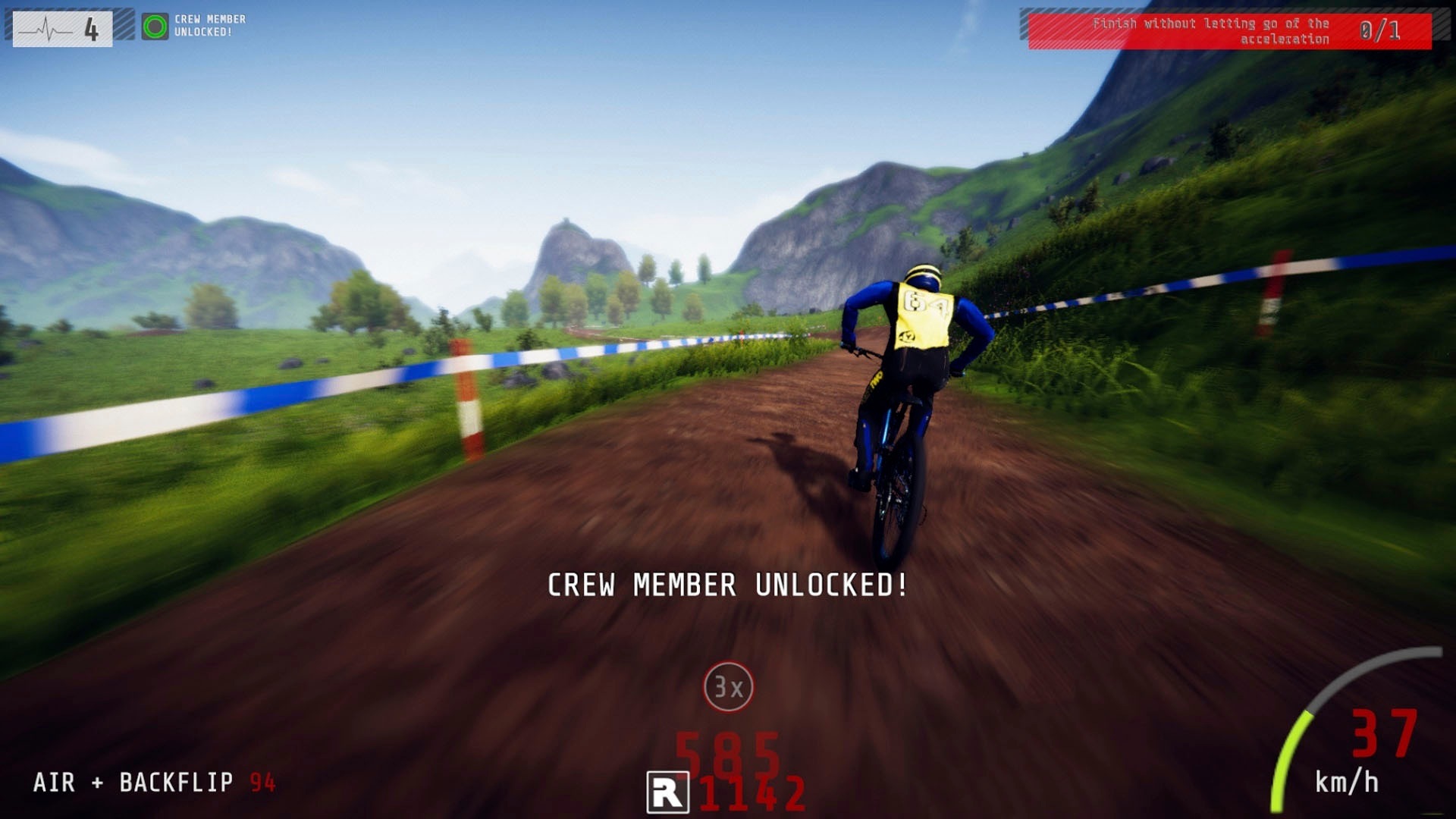 Spielesoftware »Descenders«, Nintendo Switch