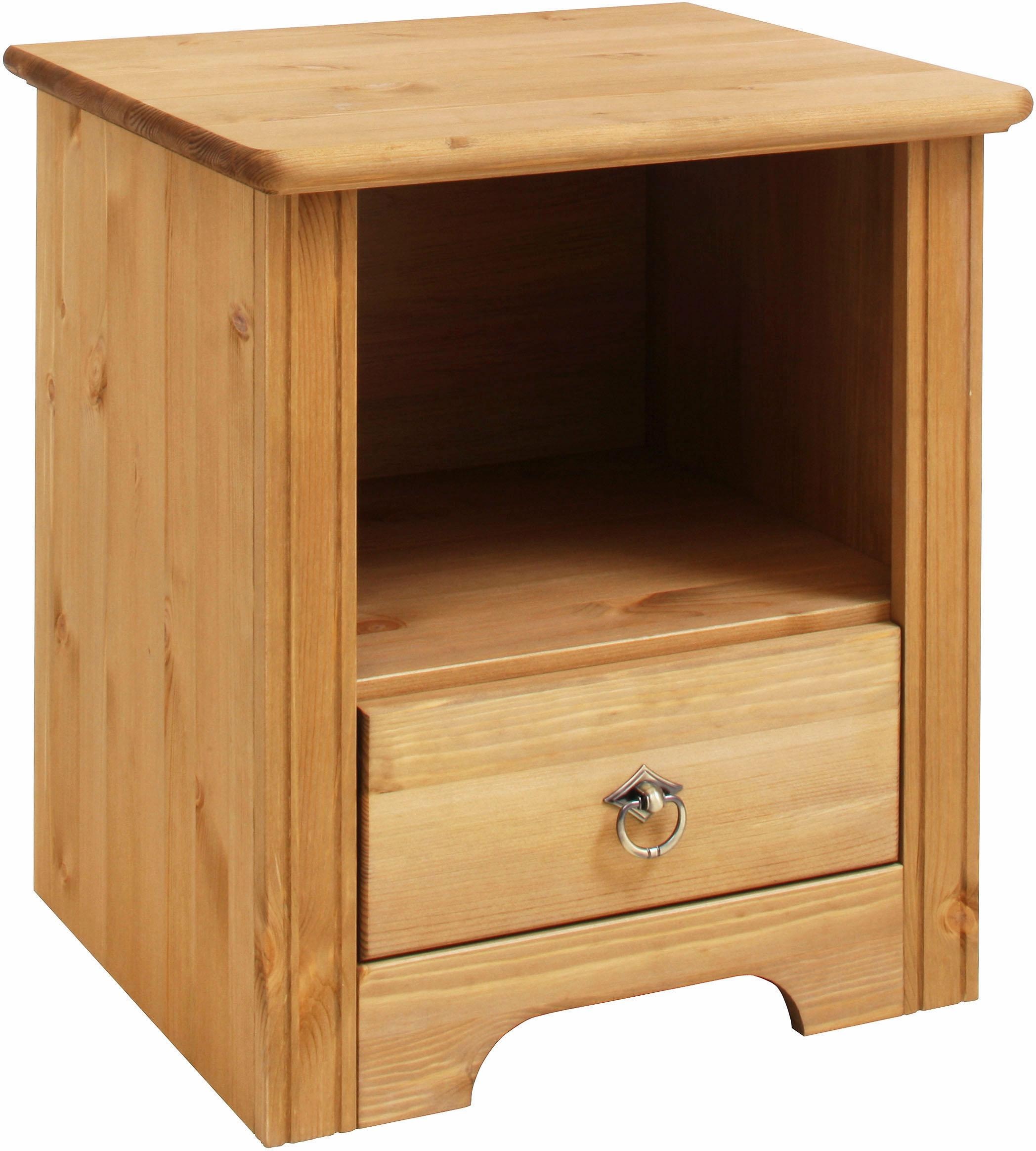 OTTO home Schlafzimmer-Set »Hugo« Set, 3 Stk. tlg. Bett 140x200cm, 2-trg Kleiderschrank und 1 Nachttisch