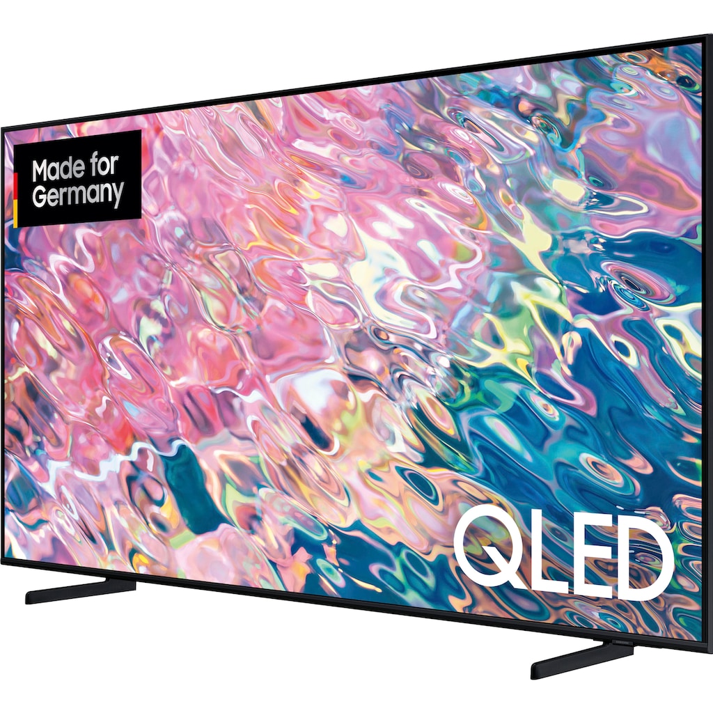 Samsung QLED-Fernseher »75" QLED 4K Q60B (2022)«, 189 cm/75 Zoll, Smart-TV-Google TV, Quantum Prozessor Lite 4K-Quantum HDR-Supreme UHD Dimming