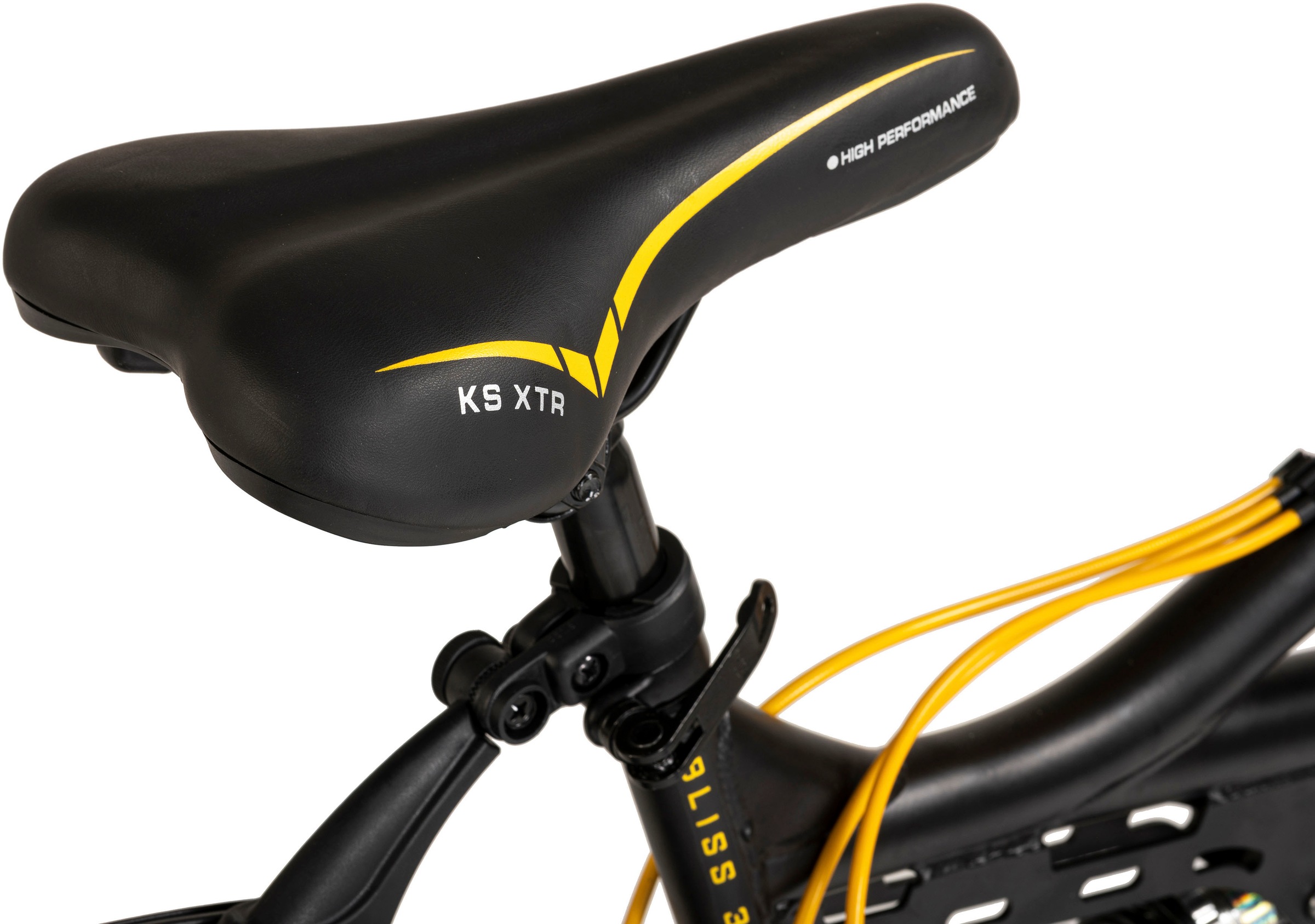 WYLD Mountainbike »Mountainbike Fully 26'' Bliss schwarz-gelb 21 Gänge«, 21 Gang, Kettenschaltung