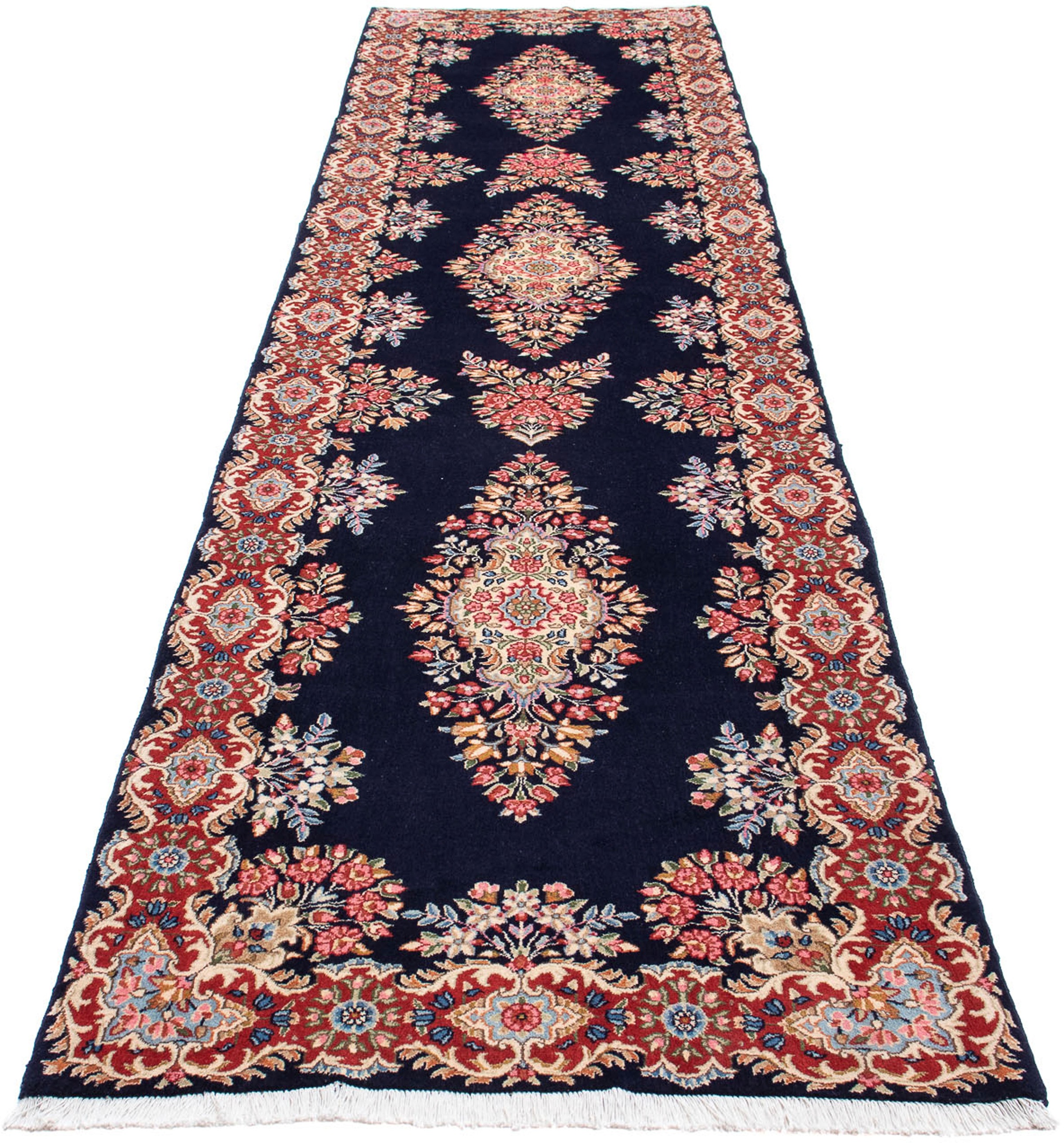 morgenland Orientteppich »Perser - Royal - 407 x 96 cm - dunkelblau«, recht günstig online kaufen