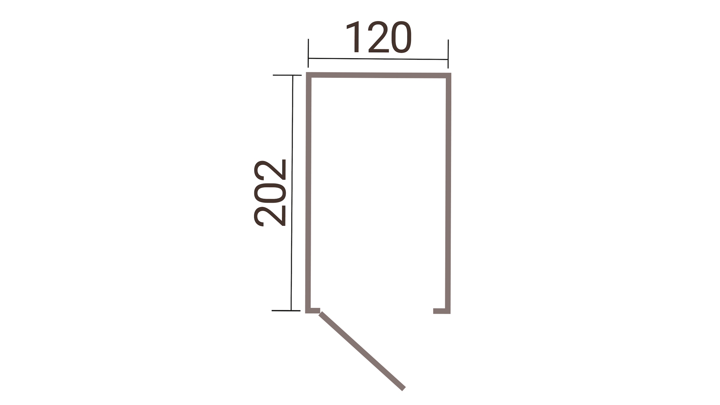 weka Fahrradbox »Gary« Metall pulverbeschichtet, BxTxH: 129x206x159 cm