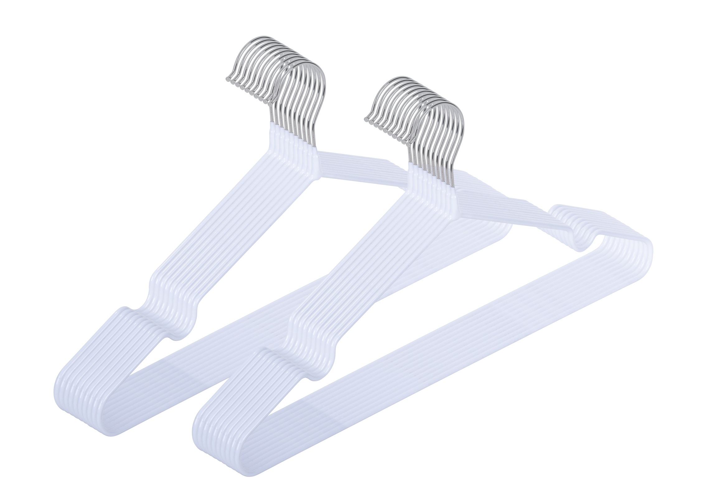WENKO Kleiderbügel »Modell Sascha« rutschfeste Beschichtung, schmales Desig günstig online kaufen