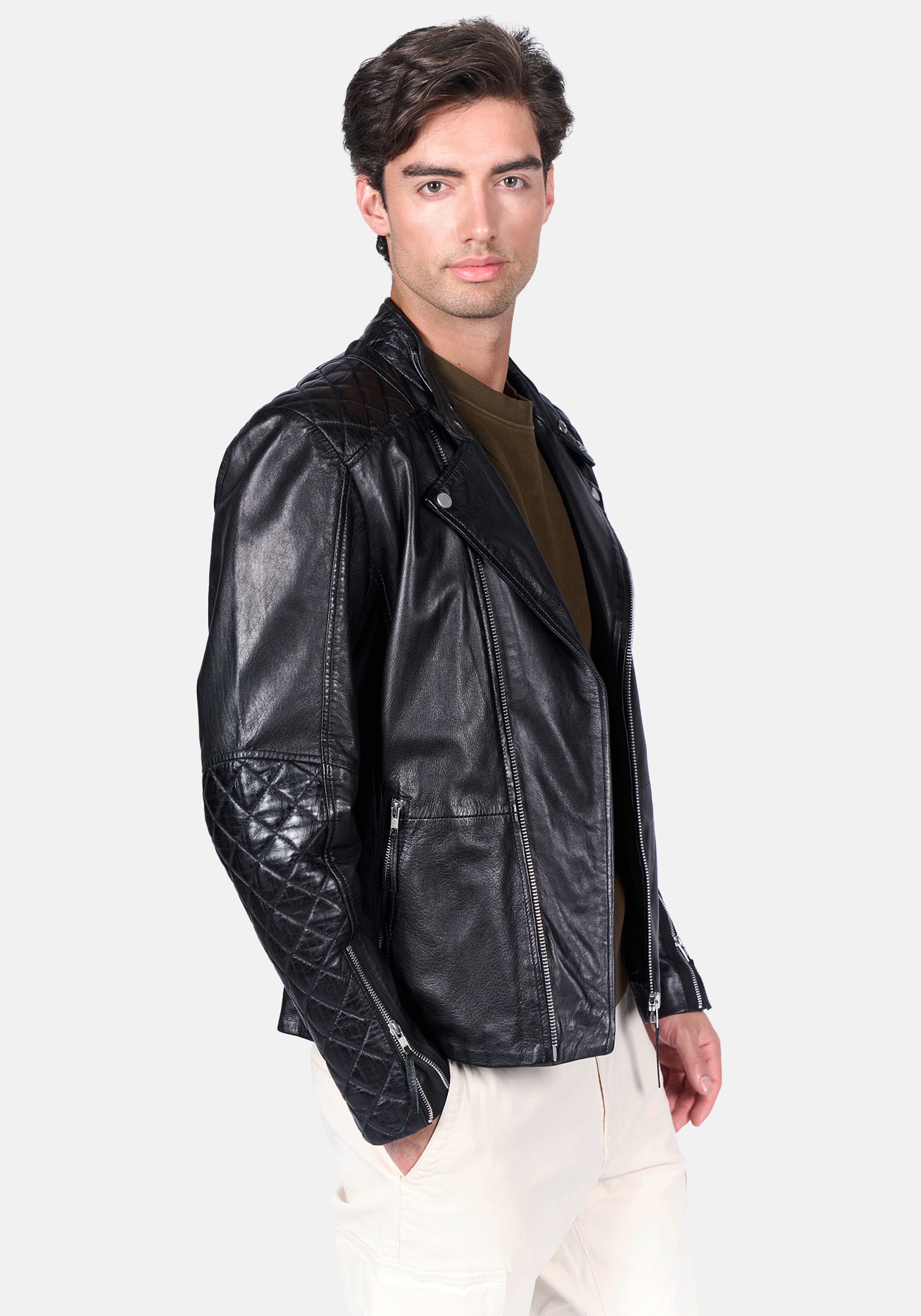 Freaky Nation Lederjacke »Cruiser-FN«