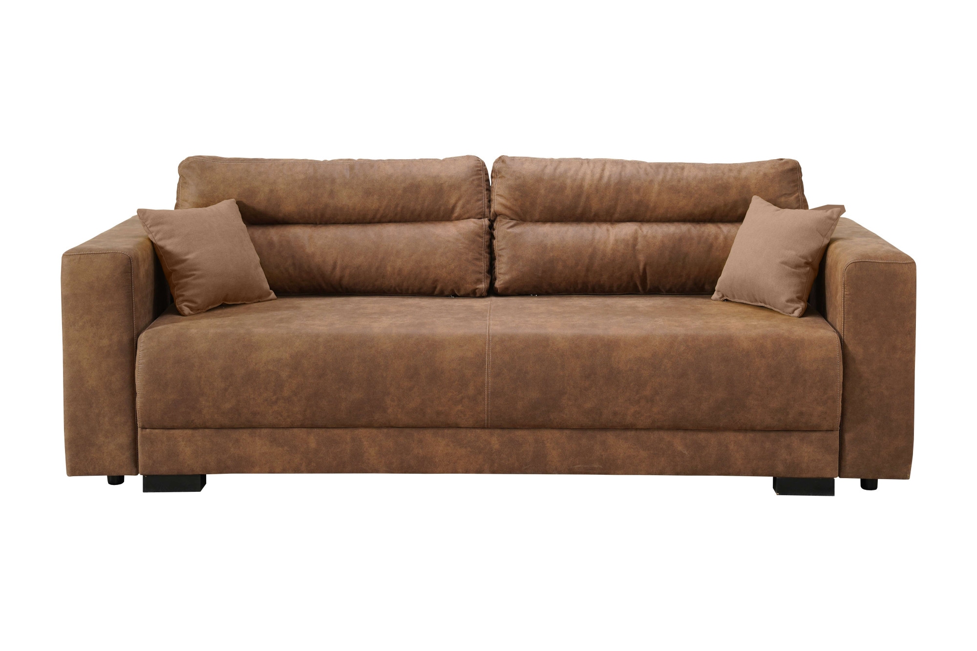INOSIGN Schlafsofa »Witla, 237 cm, (Liegefläche 150/196 cm), mit Bettkasten«, inkl. loser Zier- und Rückenkissen und mit Federkernpolsterung