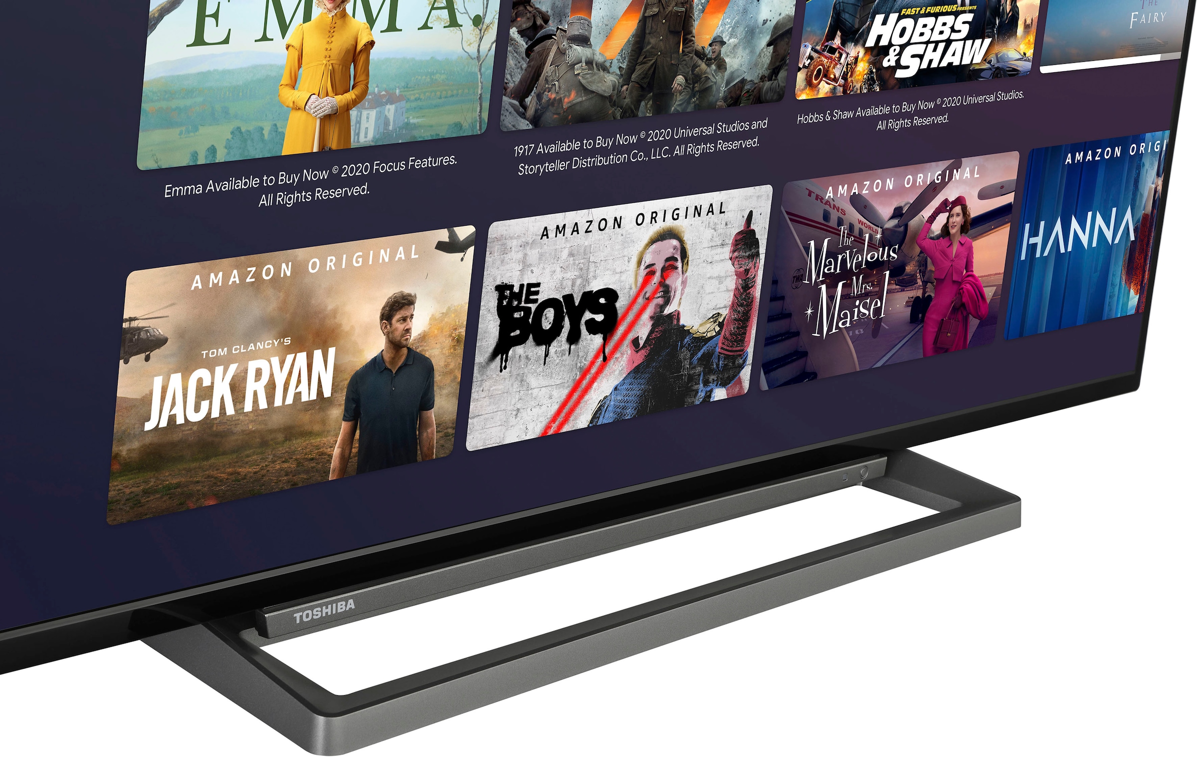 LED-Fernseher »65UA3D63DG«, 4K Ultra TV Toshiba kaufen 164 Raten Zoll, HD, cm/65 auf Smart-TV-Android