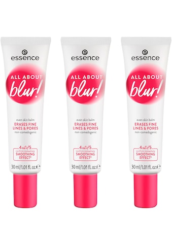 Primer »ALL ABOUT blur! even skin balm«, (Set, 3 tlg.)