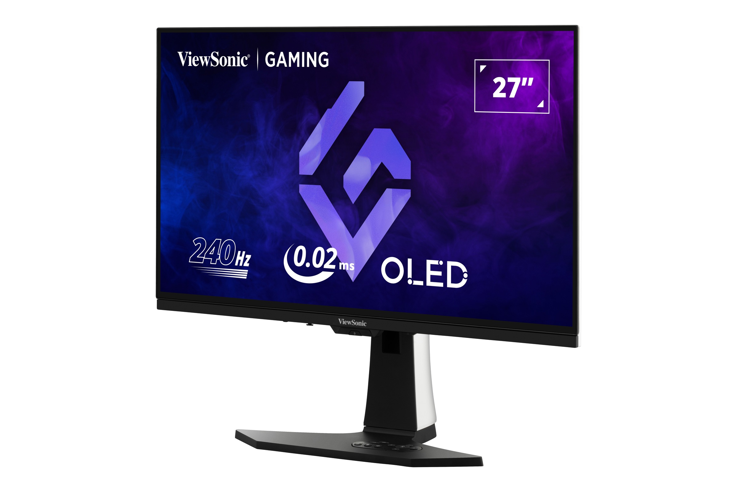 Viewsonic Gaming-Monitor »XG272-2K-OLED«, 69 cm/27 Zoll, 2560 x 1440 px, QHD, 0,02 ms Reaktionszeit, 240 Hz, anpassbare RGB-Beleuchtung, inkl. Fernbedienung