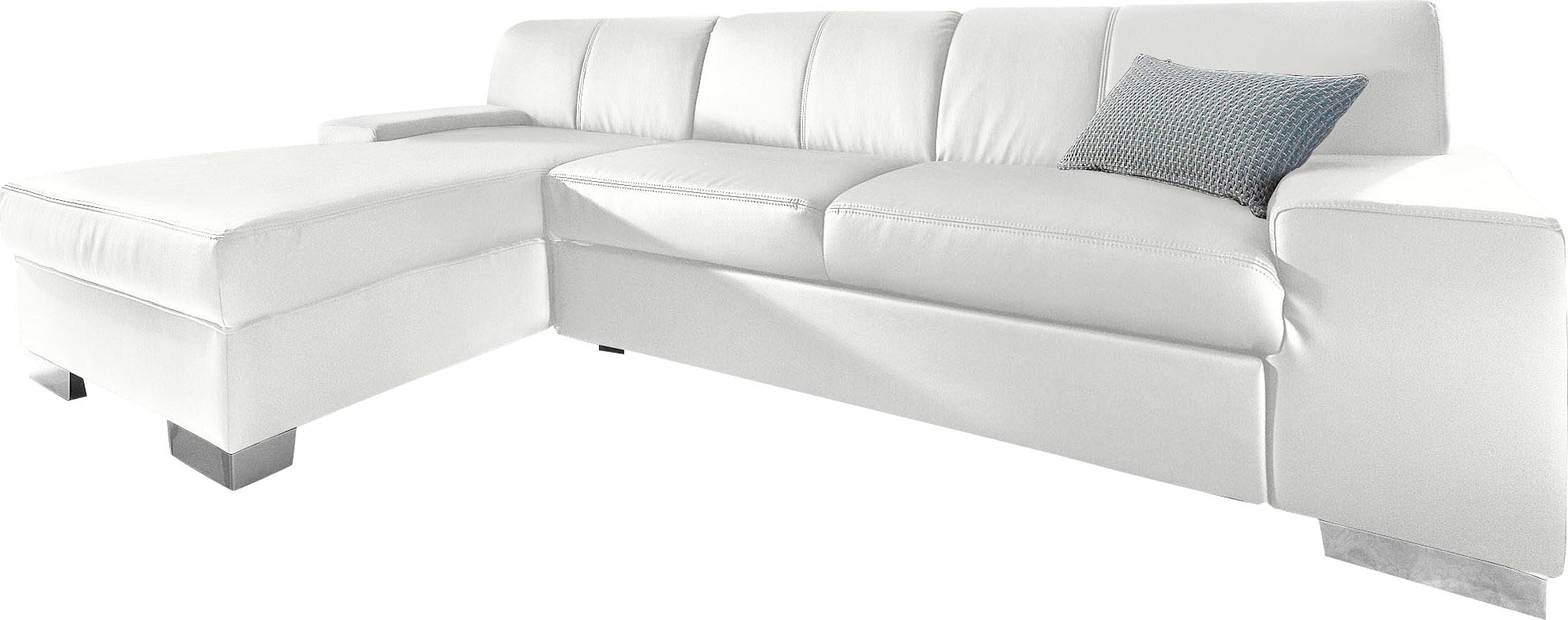 DOMO collection Ecksofa »Star, zeitlose Formensprache, elegante Optik, Brei günstig online kaufen