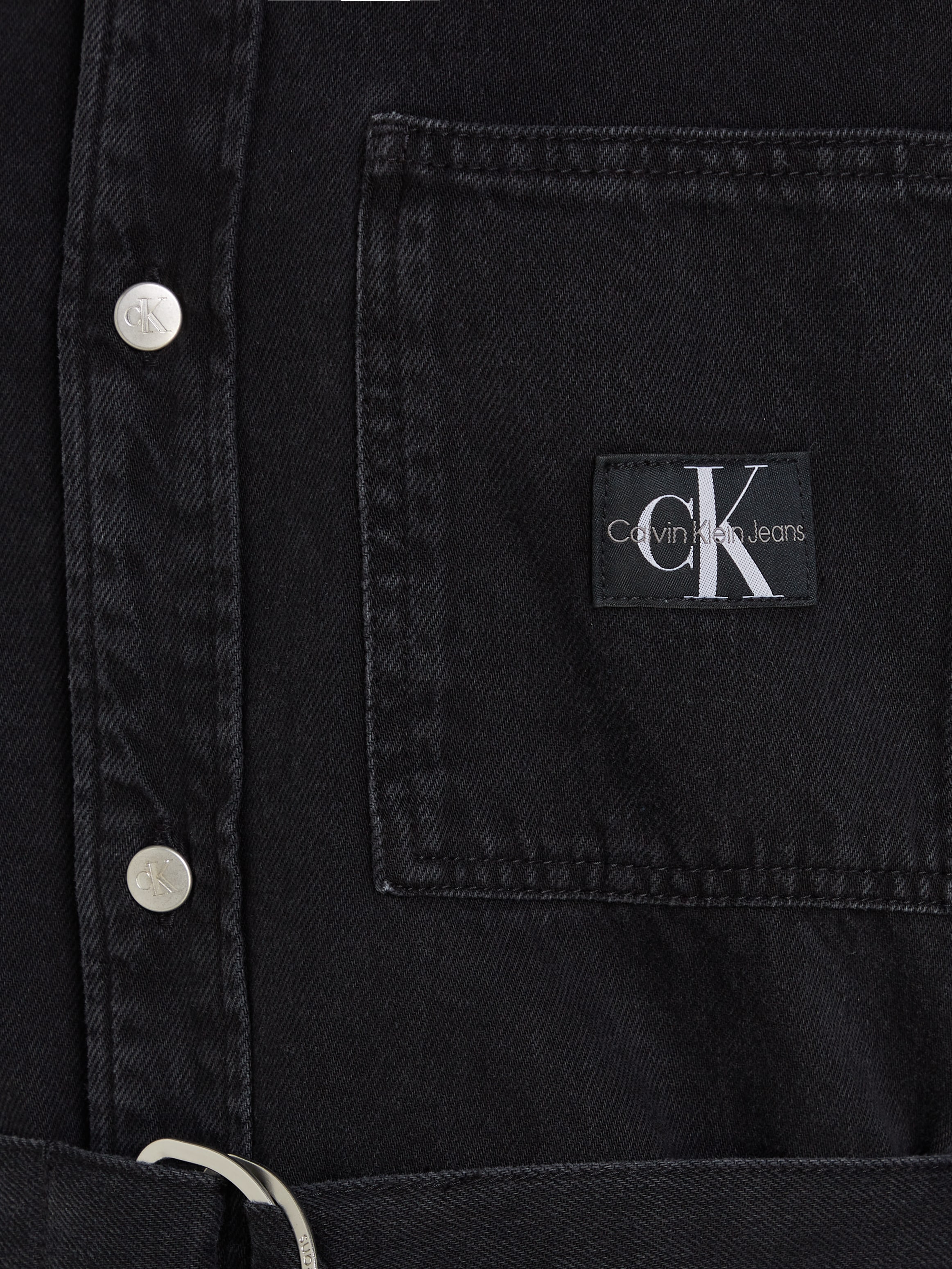 Calvin Klein Jeans Jeanskleid »BELTED UTILITY DENIM SHIRT DRESS«