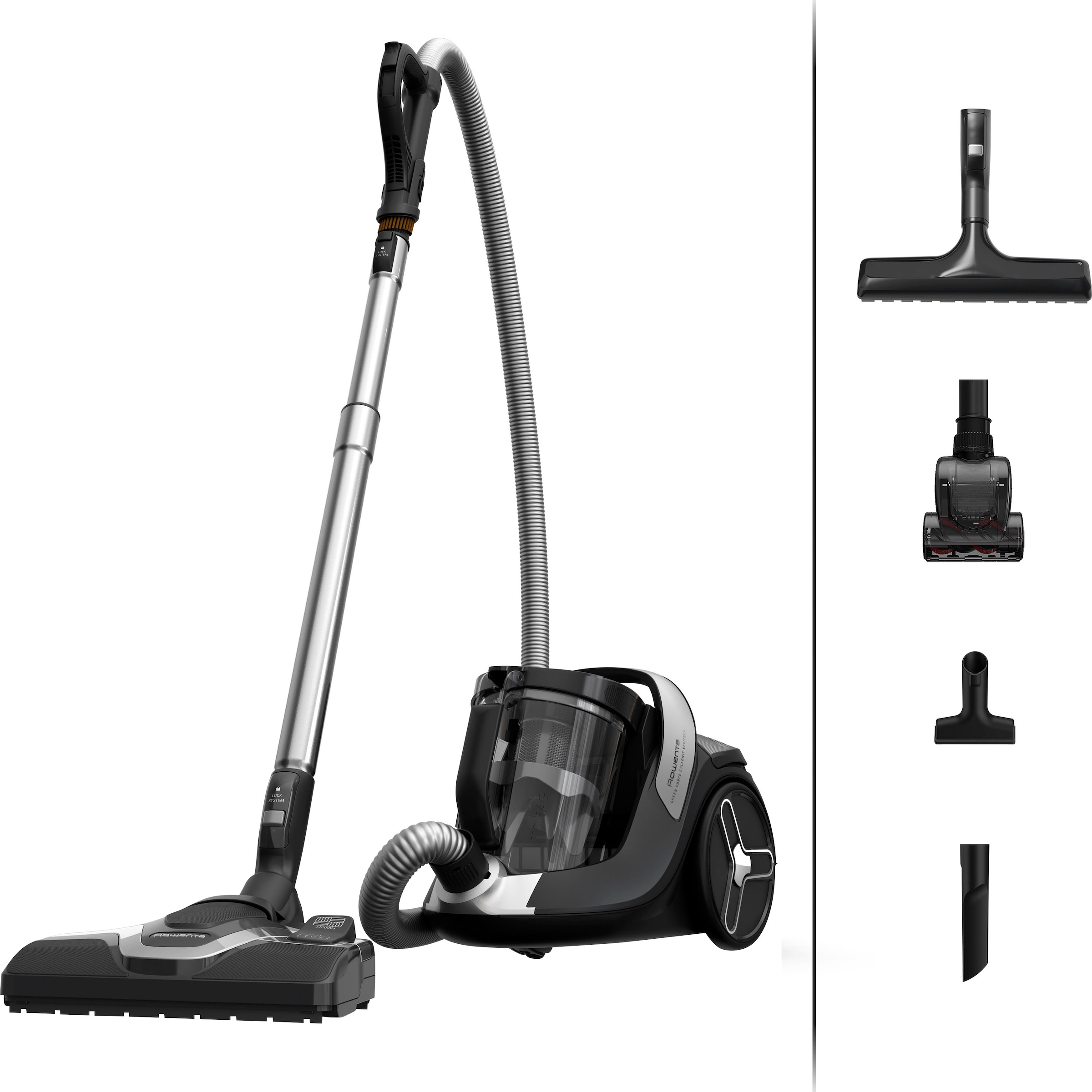Rowenta Bodenstaubsauger »RO7C66 Green Force Cyclonic Effitech«, 500 W, beu günstig online kaufen