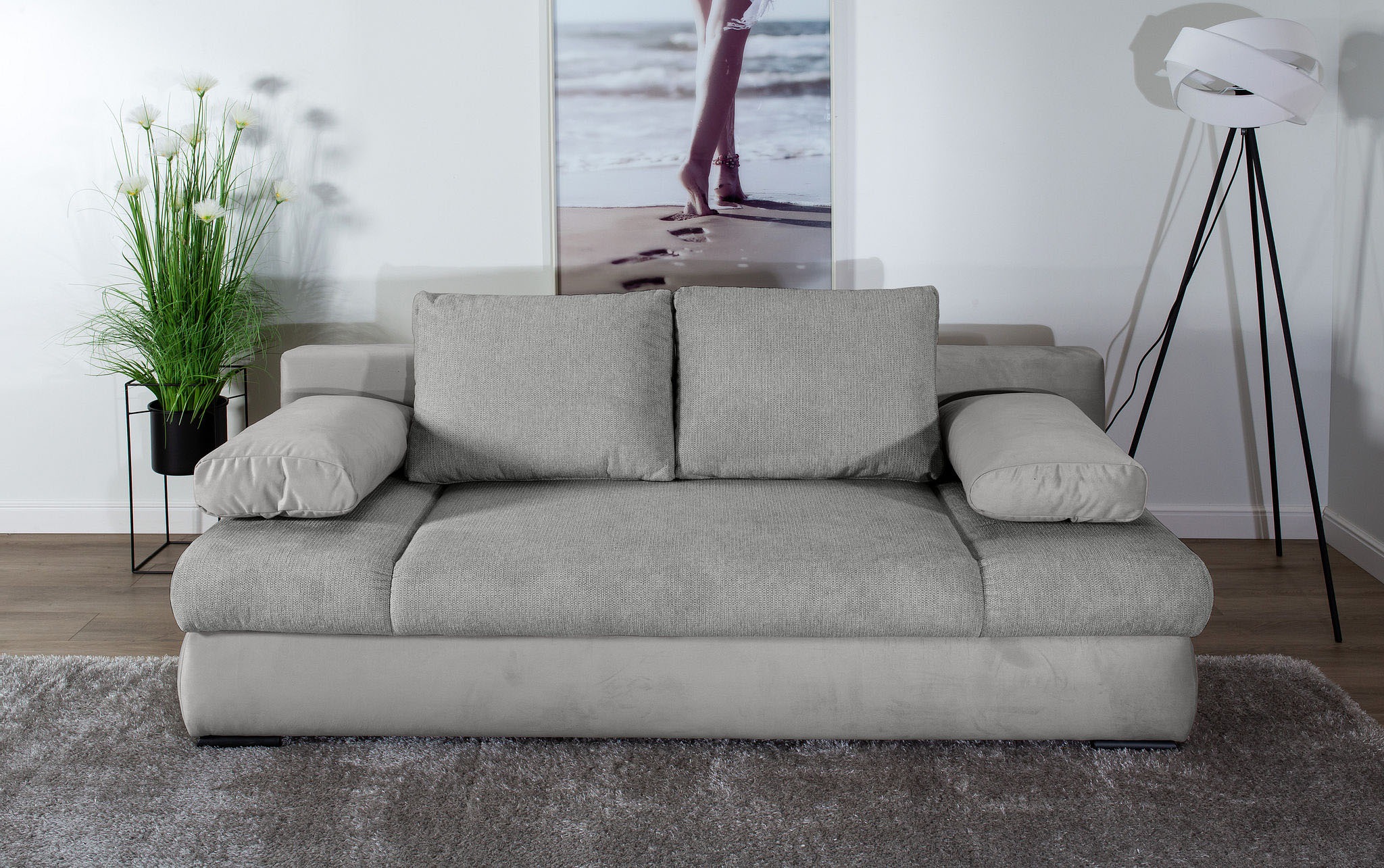COLLECTION AB Schlafsofa »Chicago mit Bettfunktion, Schlafcouch« günstig online kaufen