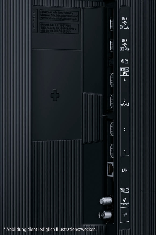 Samsung QLED-Fernseher »GQ65QN70FAU« 163 cm/65 ″ Smart-TV Neo Quantum HDR, 4K AI Upscaling, Gaming Hub, Motion Xcelerator 144Hz